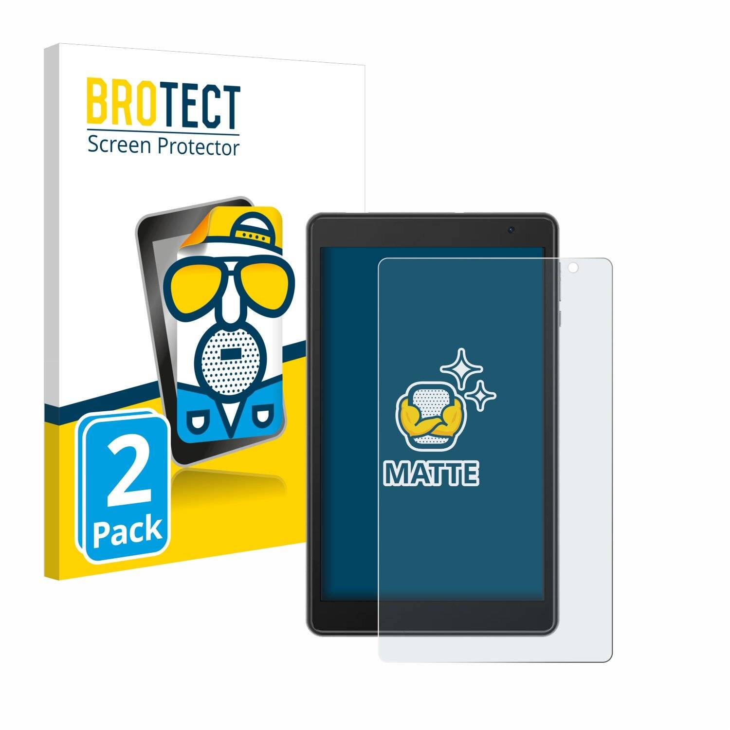 2x BROTECT Entspiegelungs-Folie für Blackview Tab 50