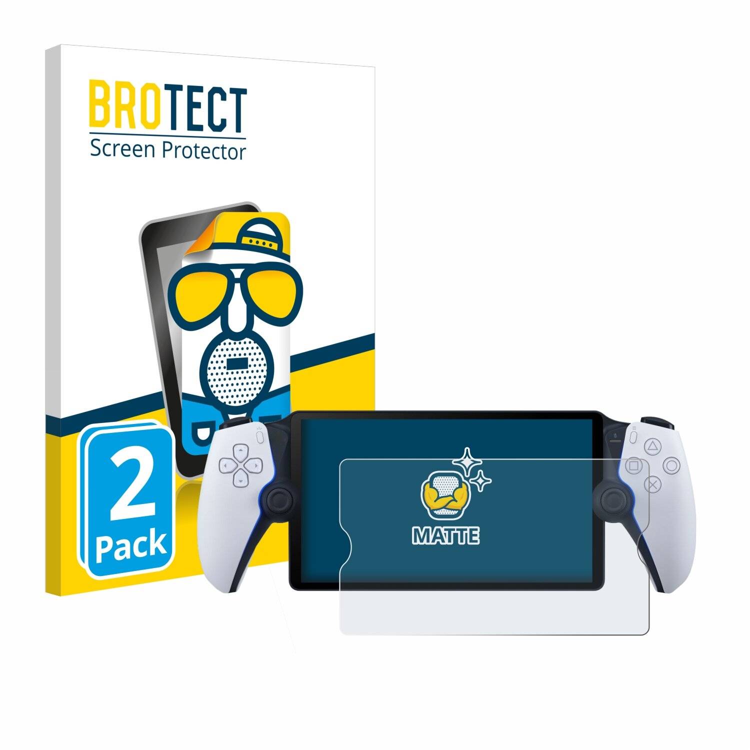 2x BROTECT Entspiegelungs-Folie für Sony Playstation