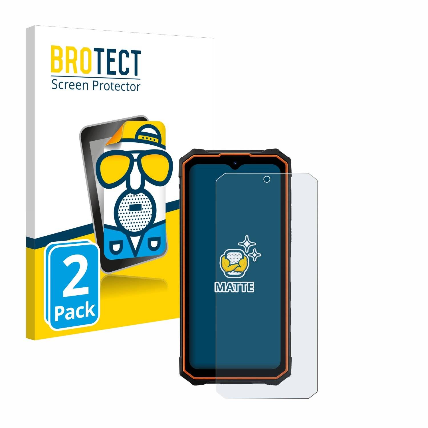 2x BROTECT Entspiegelungs-Folie für Hotwav Cyber 13