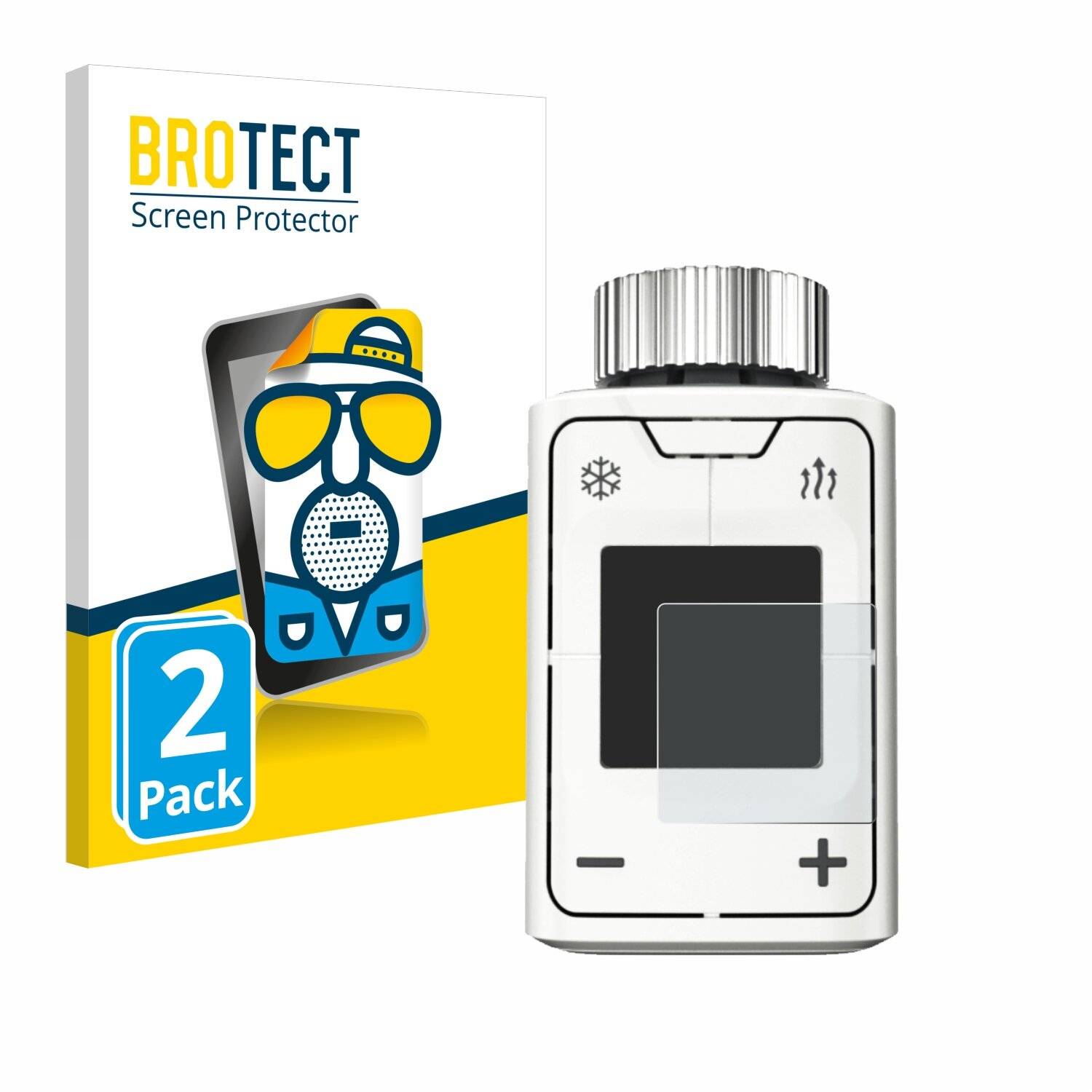 2x BROTECT Entspiegelungs-Folie für AVM FRITZ!DECT