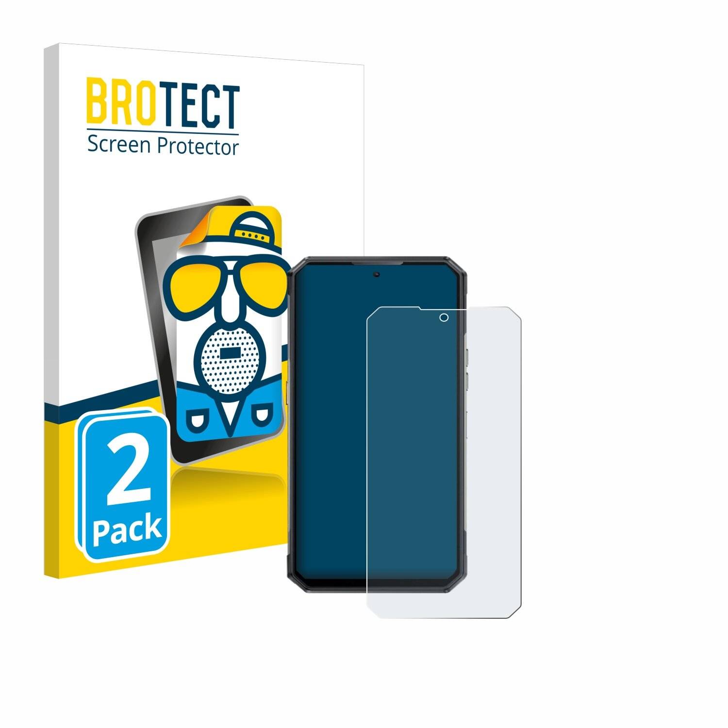2x BROTECT Entspiegelungs-Folie für Oukitel WP30