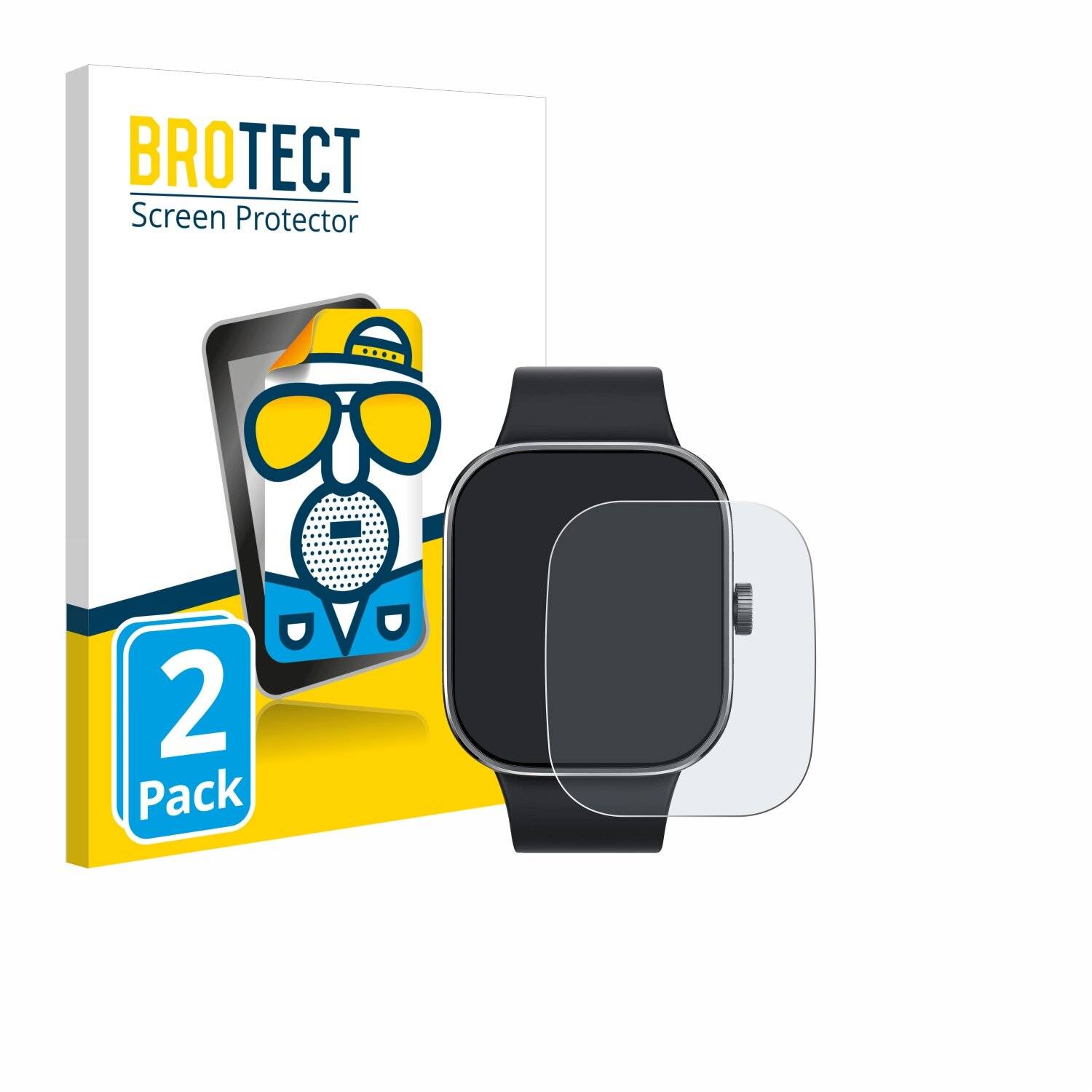 2x BROTECT Entspiegelungs-Folie für Xiaomi Redmi Watch