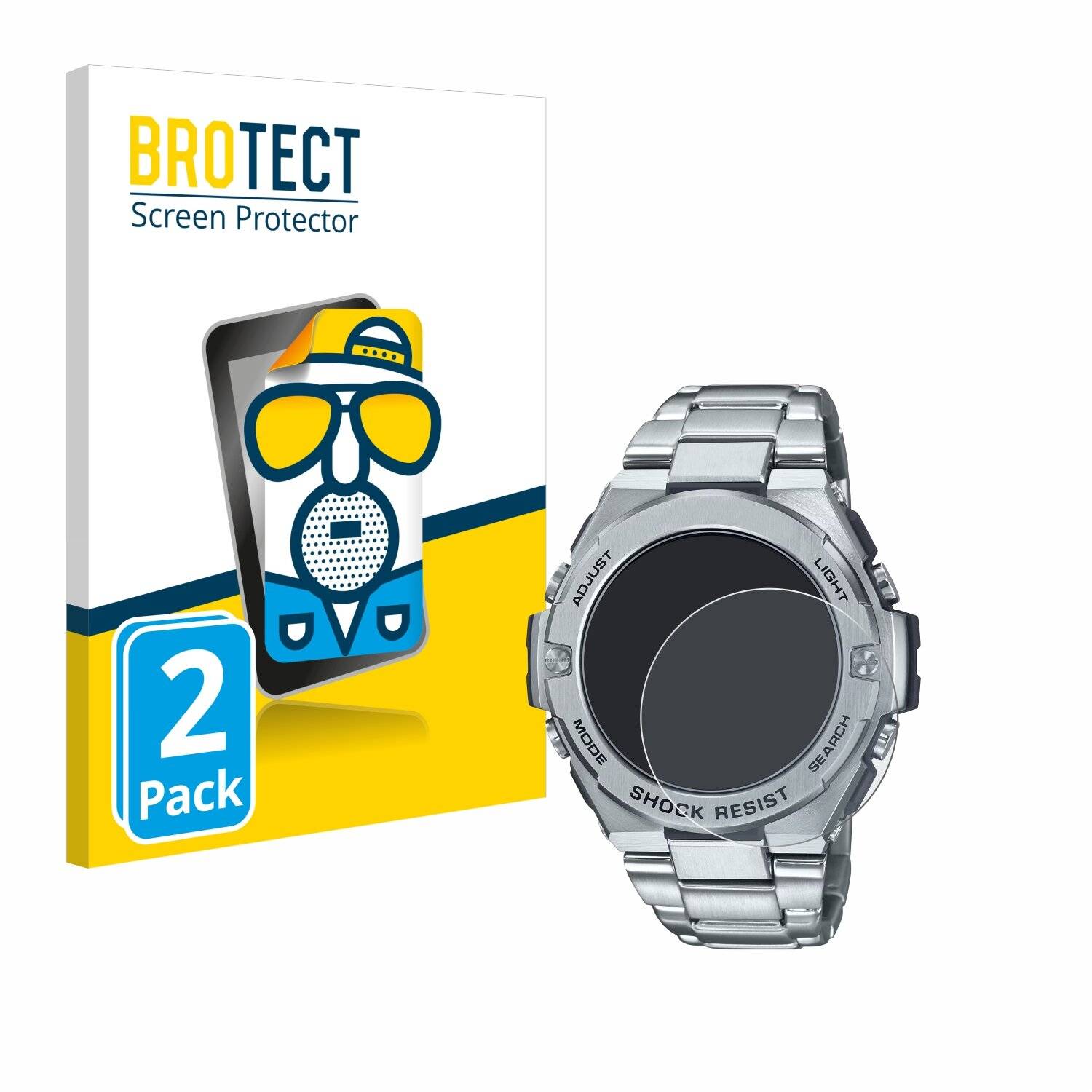 2x BROTECT Entspiegelungs-Folie für Casio G-Shock