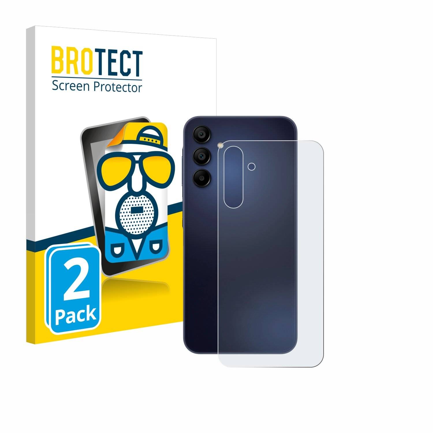 2x BROTECT Entspiegelungs-Folie für Samsung Galaxy A15