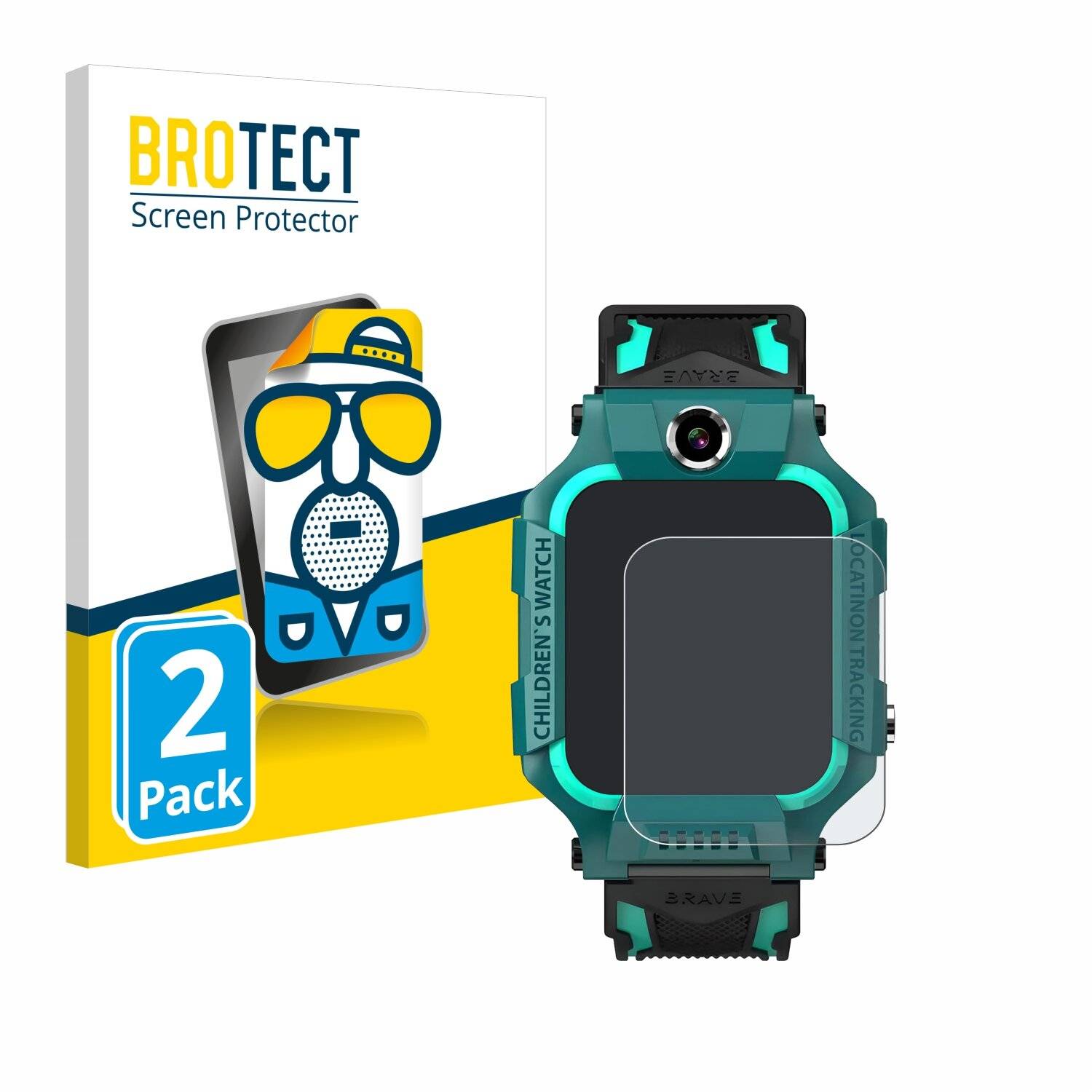2x BROTECT Entspiegelungs-Folie für Retoo Smartwatch