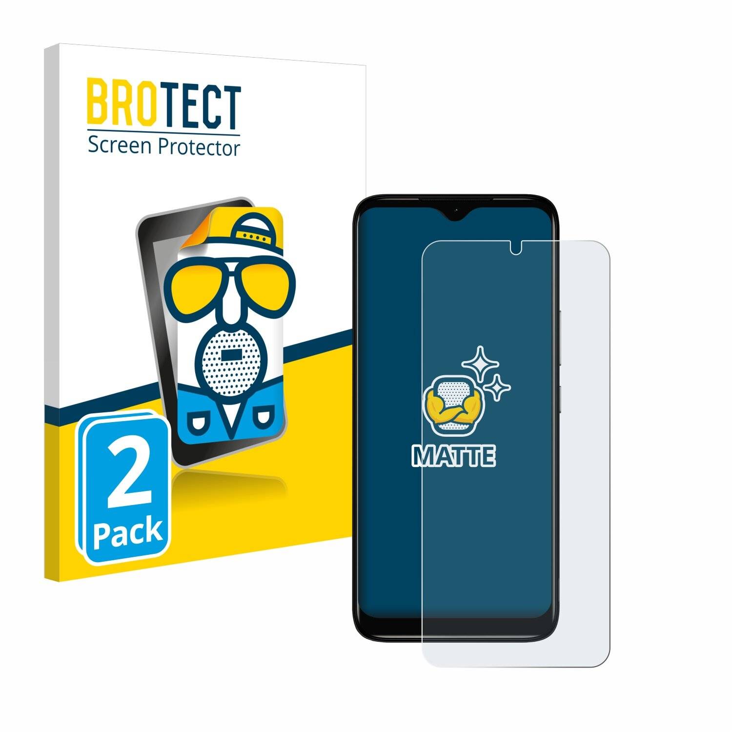 2x BROTECT Entspiegelungs-Folie für Nokia