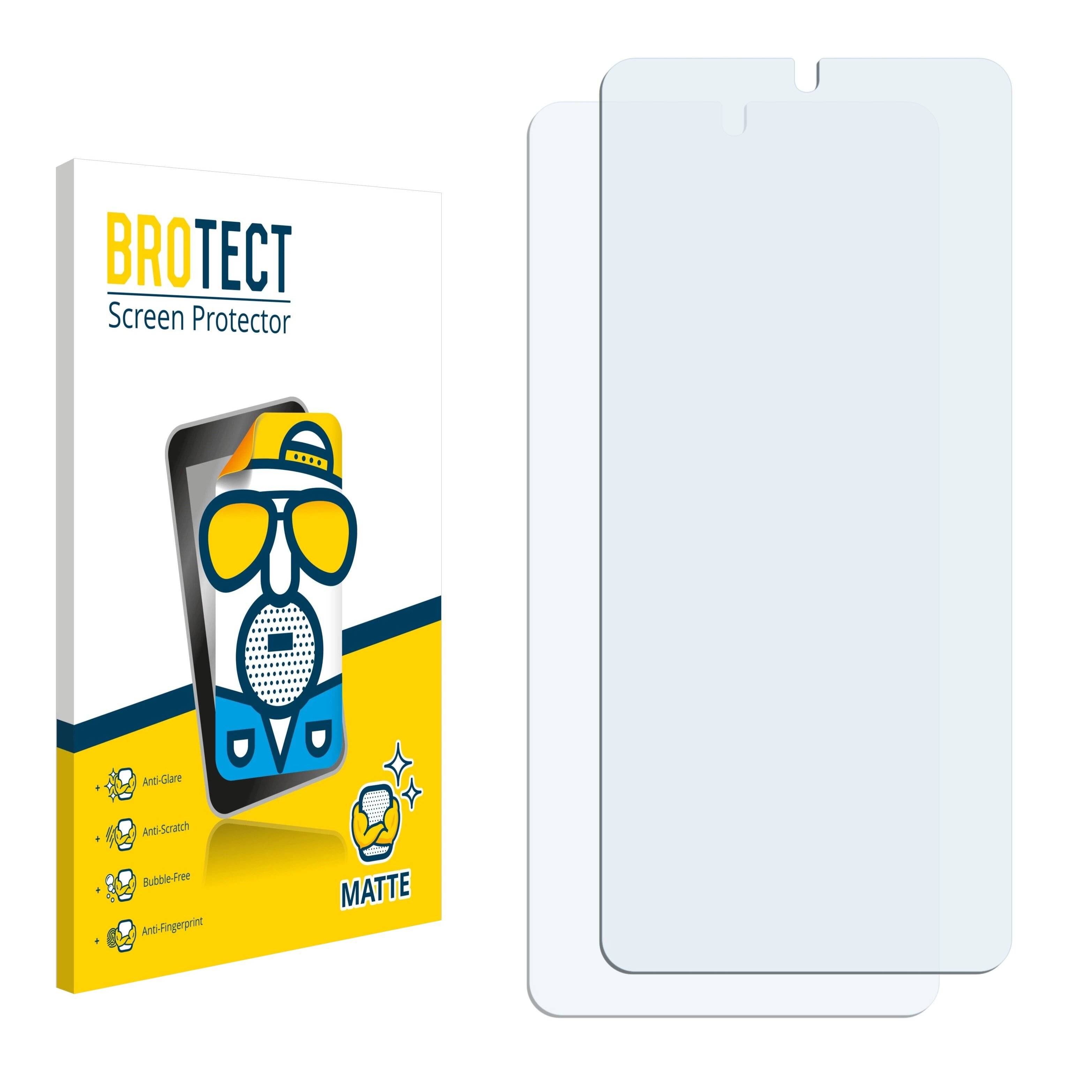 2x BROTECT Entspiegelungs-Folie für Xiaomi Redmi Note 11E