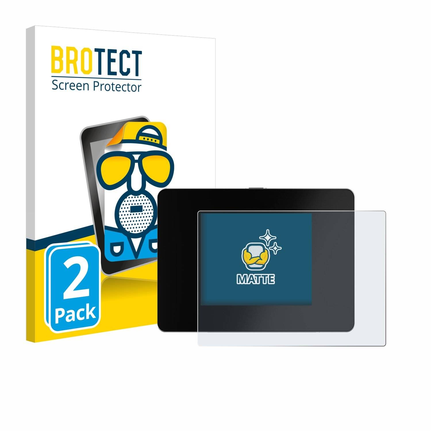 2x BROTECT Entspiegelungs-Folie für REINER SCT Authenticator