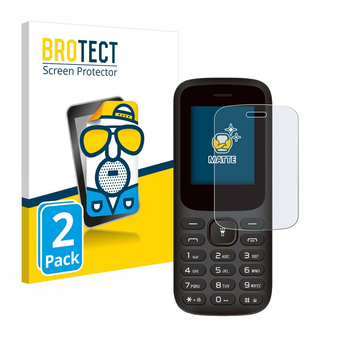 2x BROTECT Entspiegelungs-Folie für MP myPhone