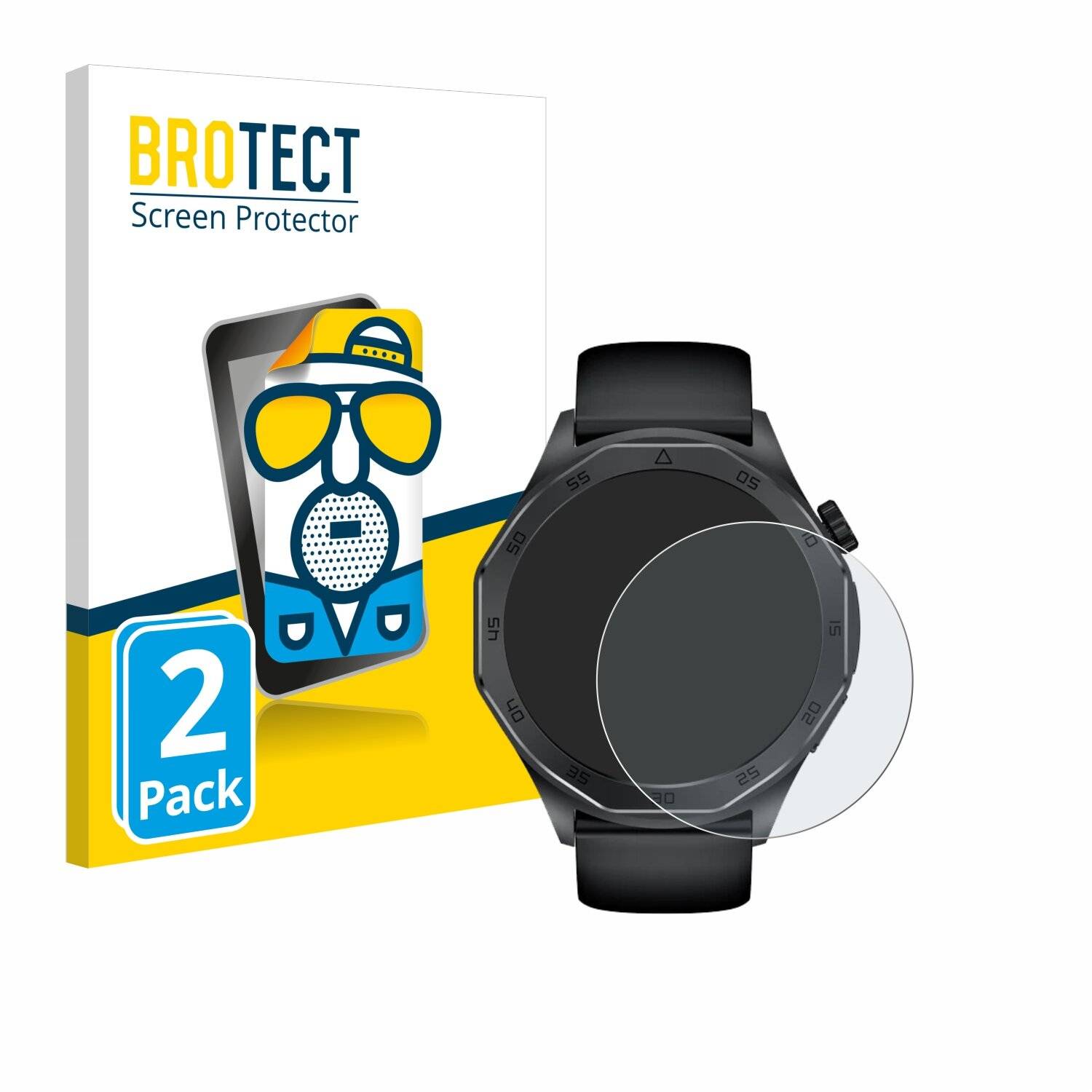 2x BROTECT Entspiegelungs-Folie für Kardena Care Pro 4