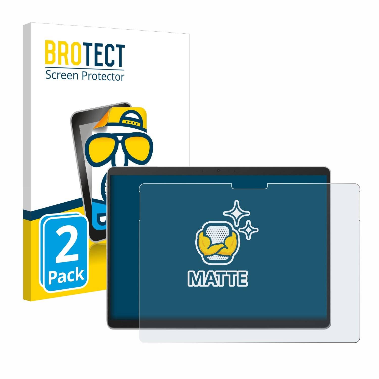 2x BROTECT Entspiegelungs-Folie für Microsoft Surface Pro
