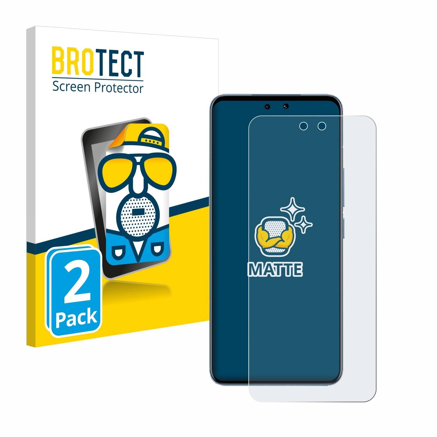 2x BROTECT Entspiegelungs-Folie für Xiaomi Civi 4