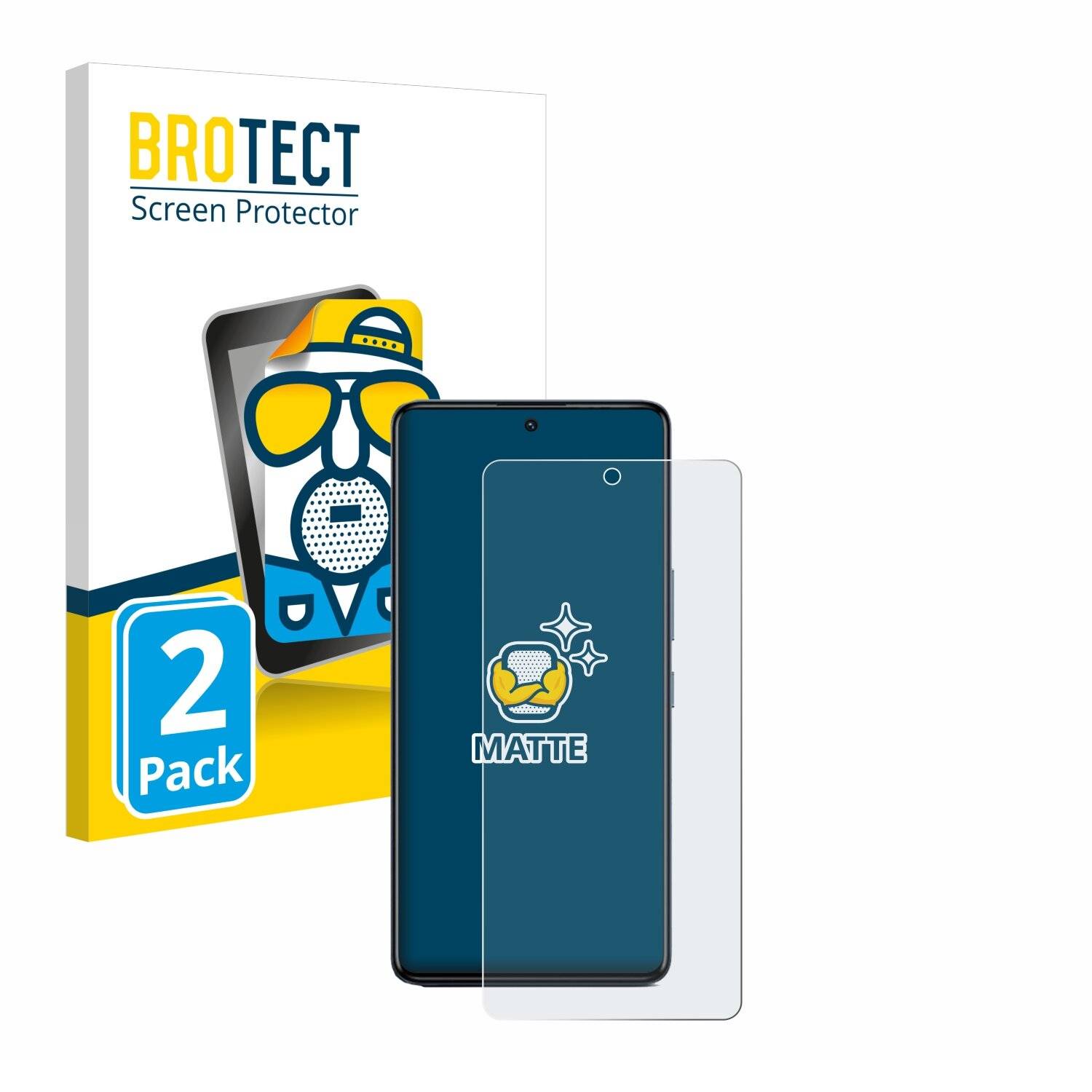 2x BROTECT Entspiegelungs-Folie für Infinix GT 20