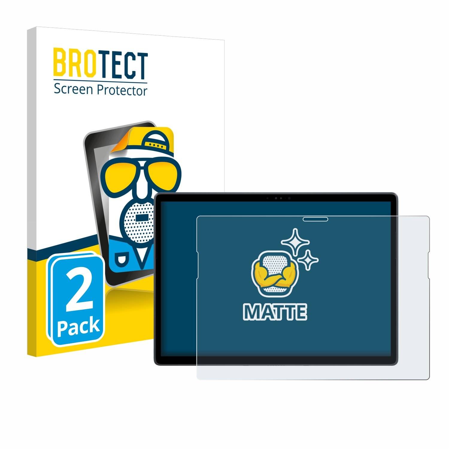 2x BROTECT Entspiegelungs-Folie für Dell Latitude 7350