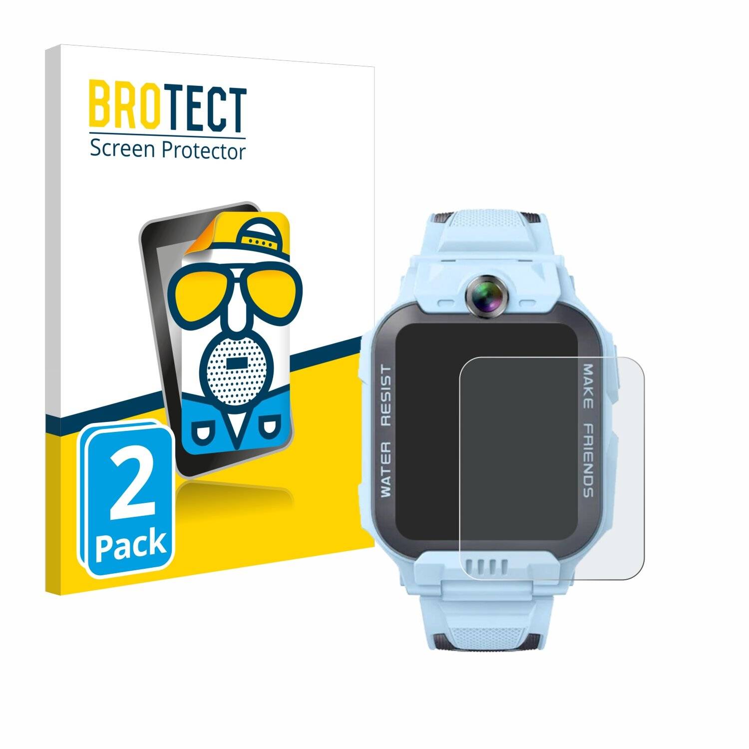 2x BROTECT Entspiegelungs-Folie für Imoo Watch Phone