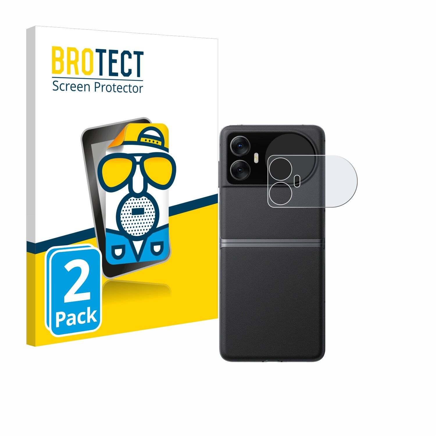 2x BROTECT Entspiegelungs-Folie für Blackview Hero 10 (Äußeres