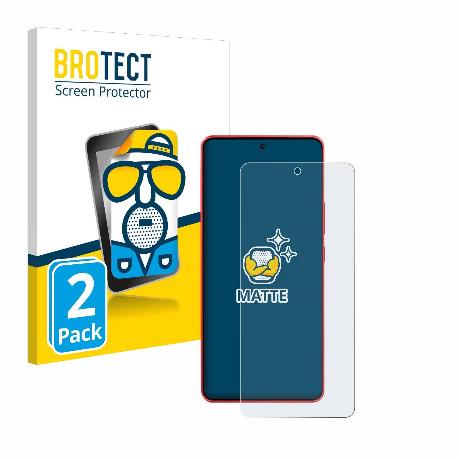2x BROTECT Entspiegelungs-Folie für Vivo iQOO Neo 9s Pro