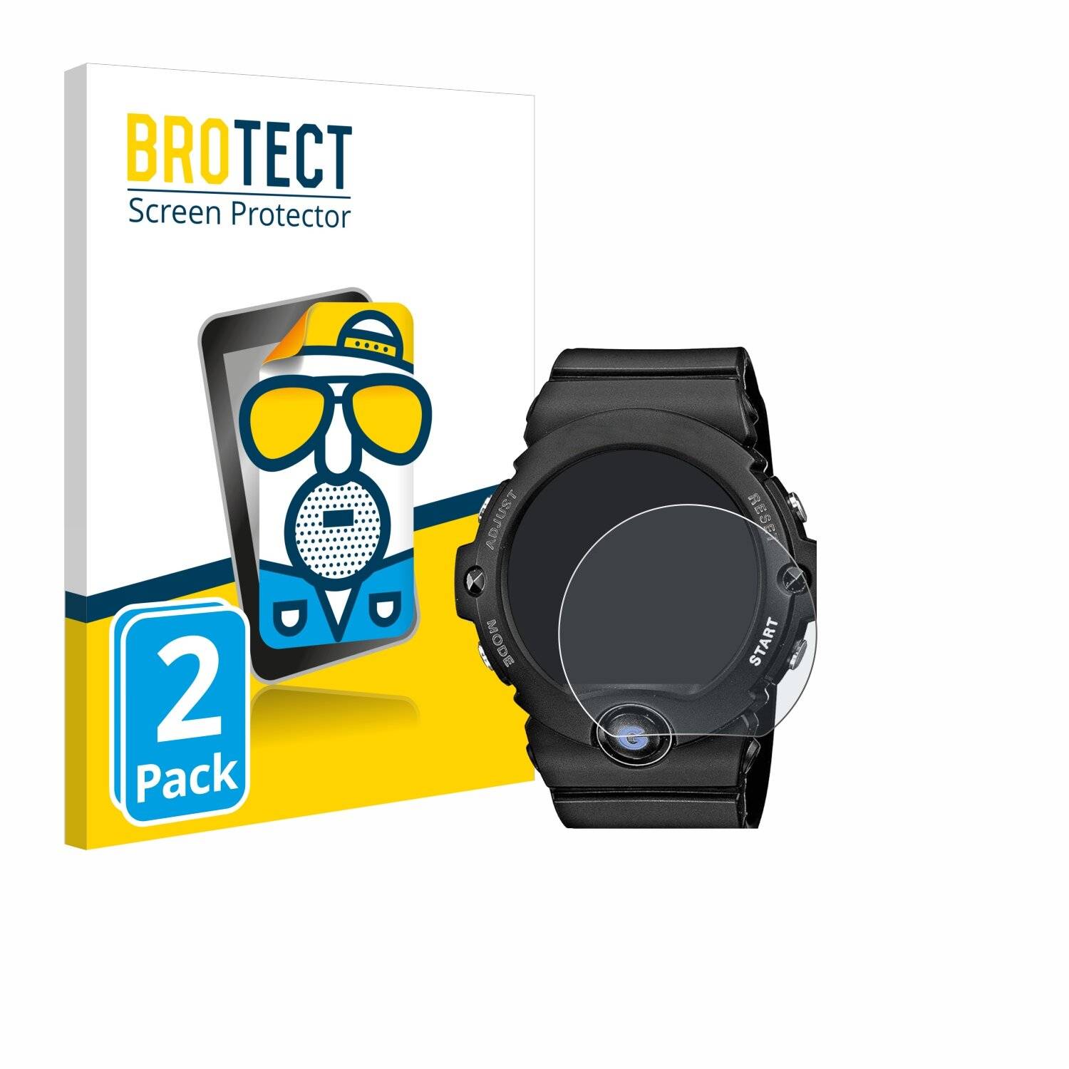 2x BROTECT Entspiegelungs-Folie für Casio Baby-G