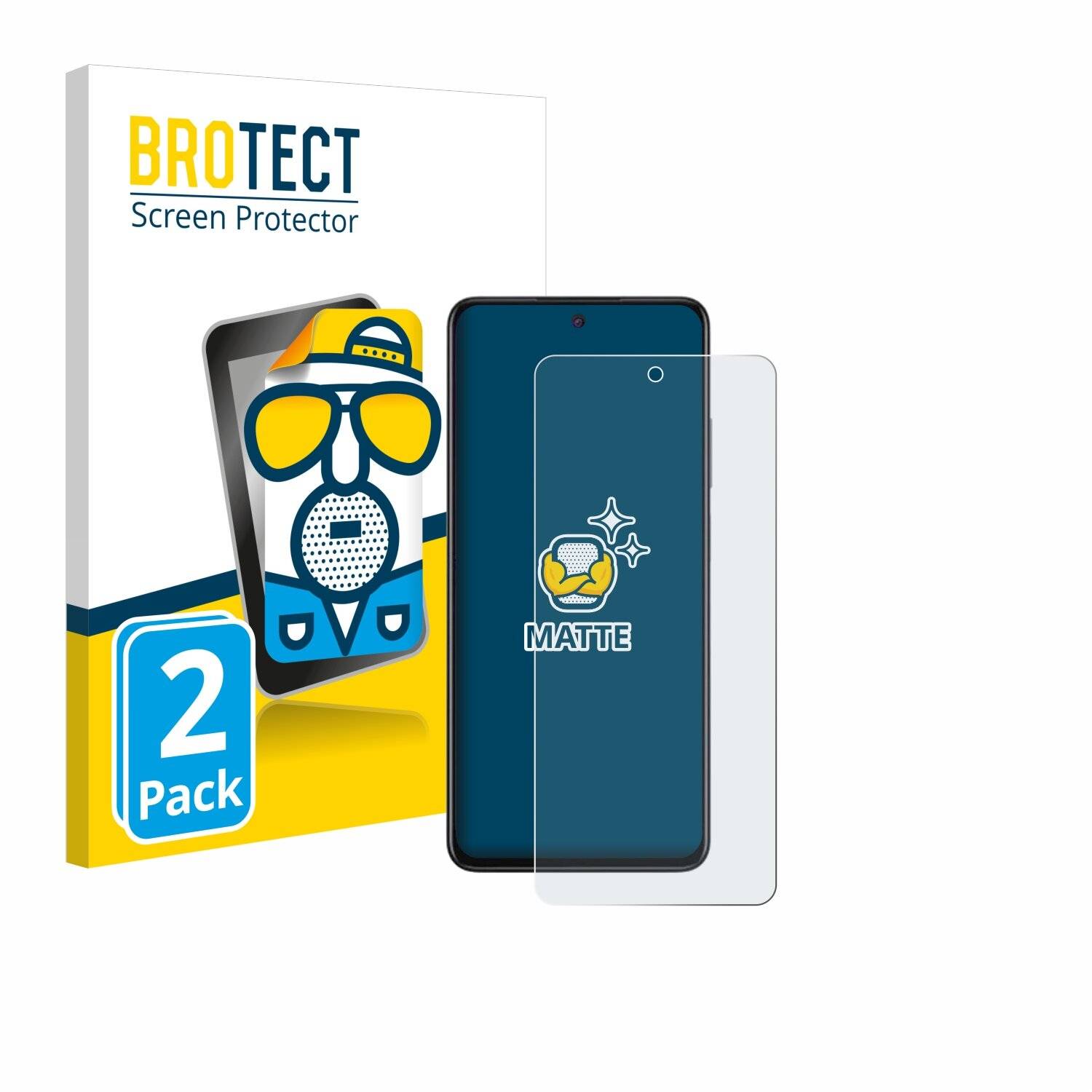 2x BROTECT Entspiegelungs-Folie für Oppo