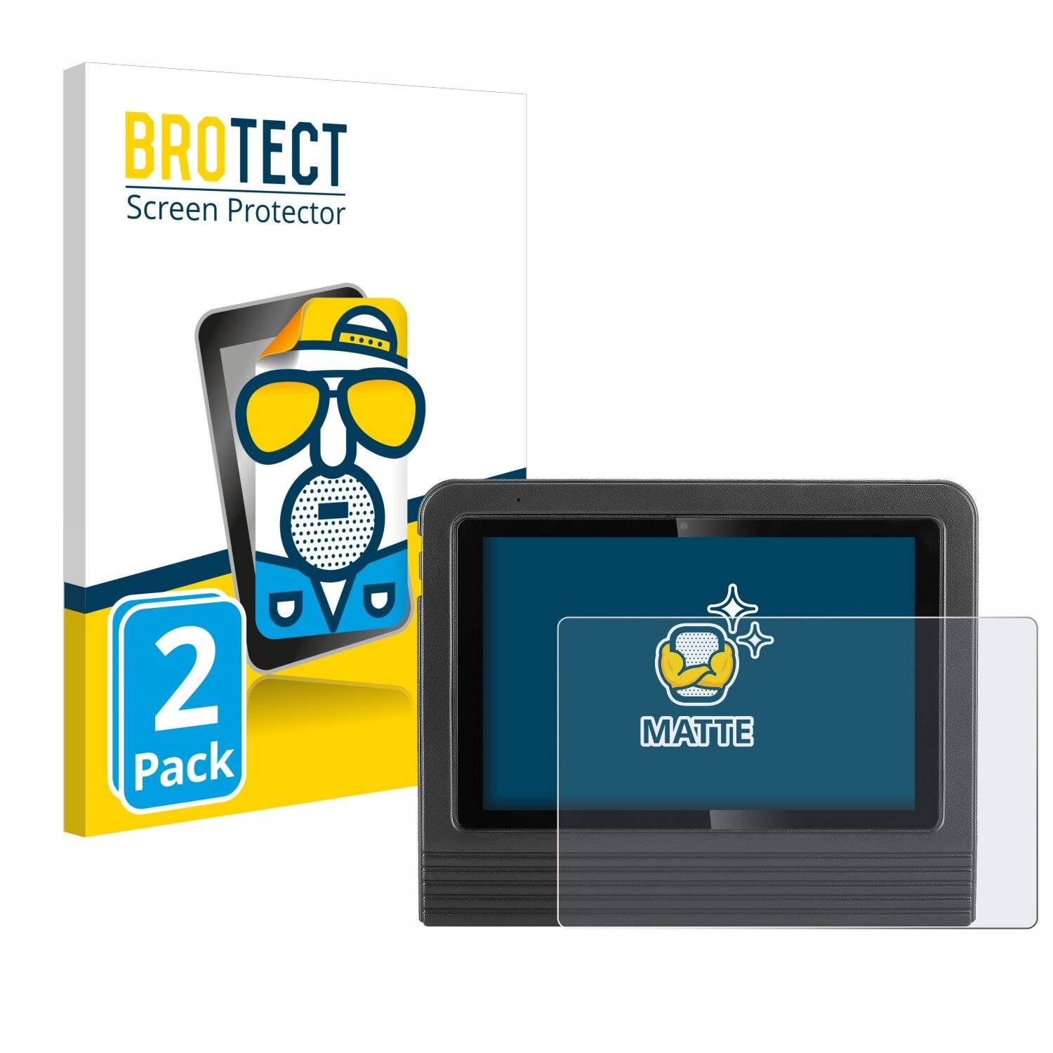 2x BROTECT Entspiegelungs-Folie für Launch X431 V + Pro