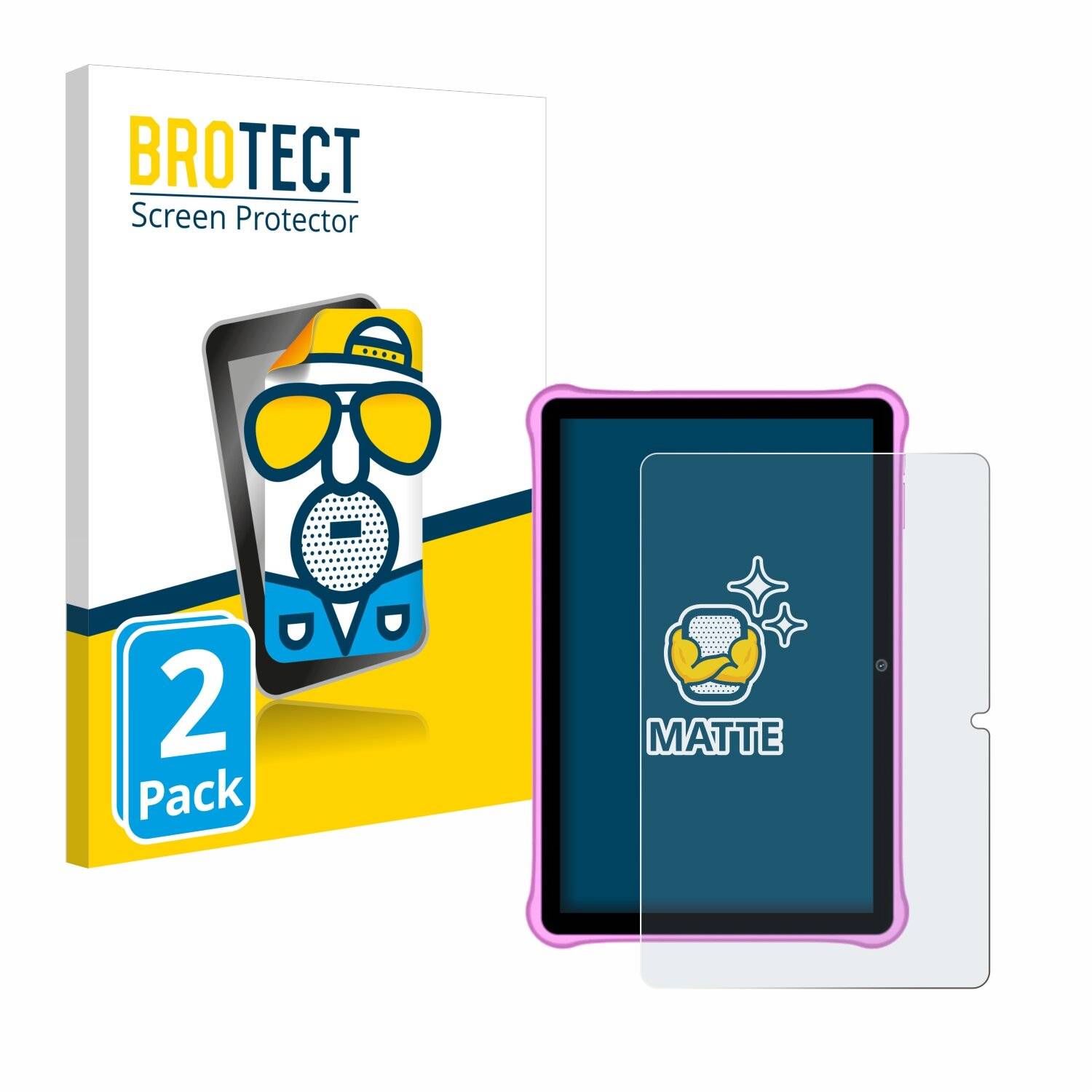 2x BROTECT Entspiegelungs-Folie für Blackview Tab A7