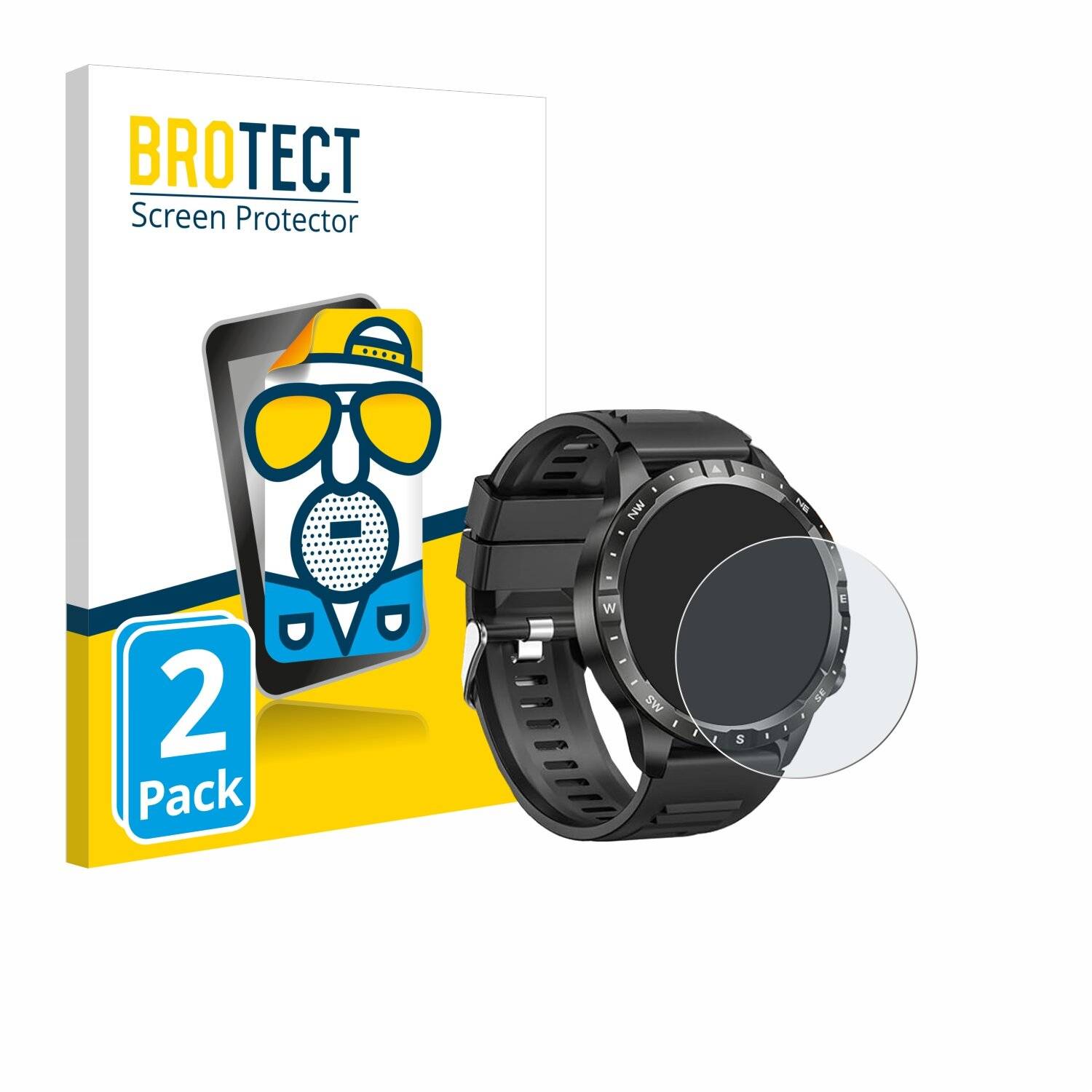 2x BROTECT Entspiegelungs-Folie für Dekelife AK75