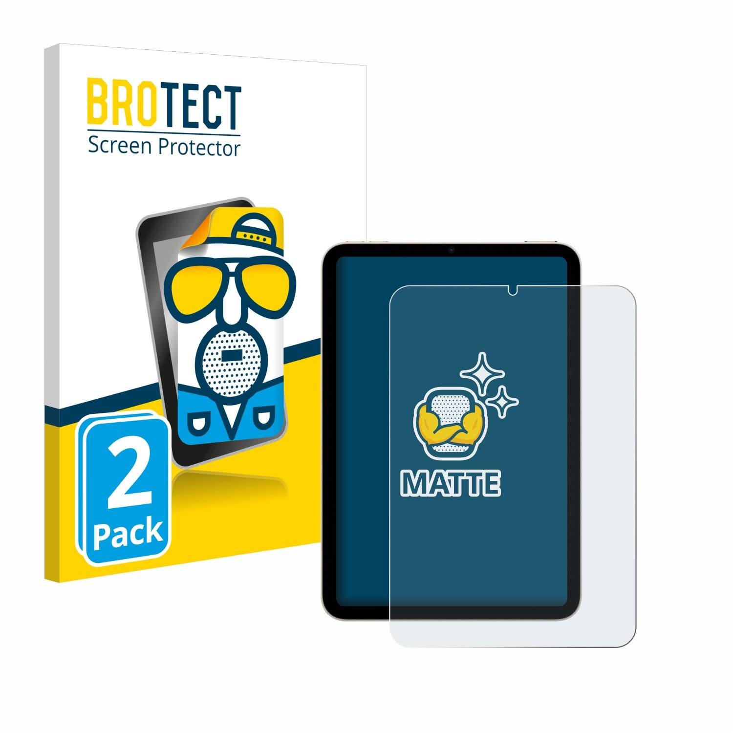 2x BROTECT Entspiegelungs-Folie für Apple iPad Mini 7 WiFi Cellular