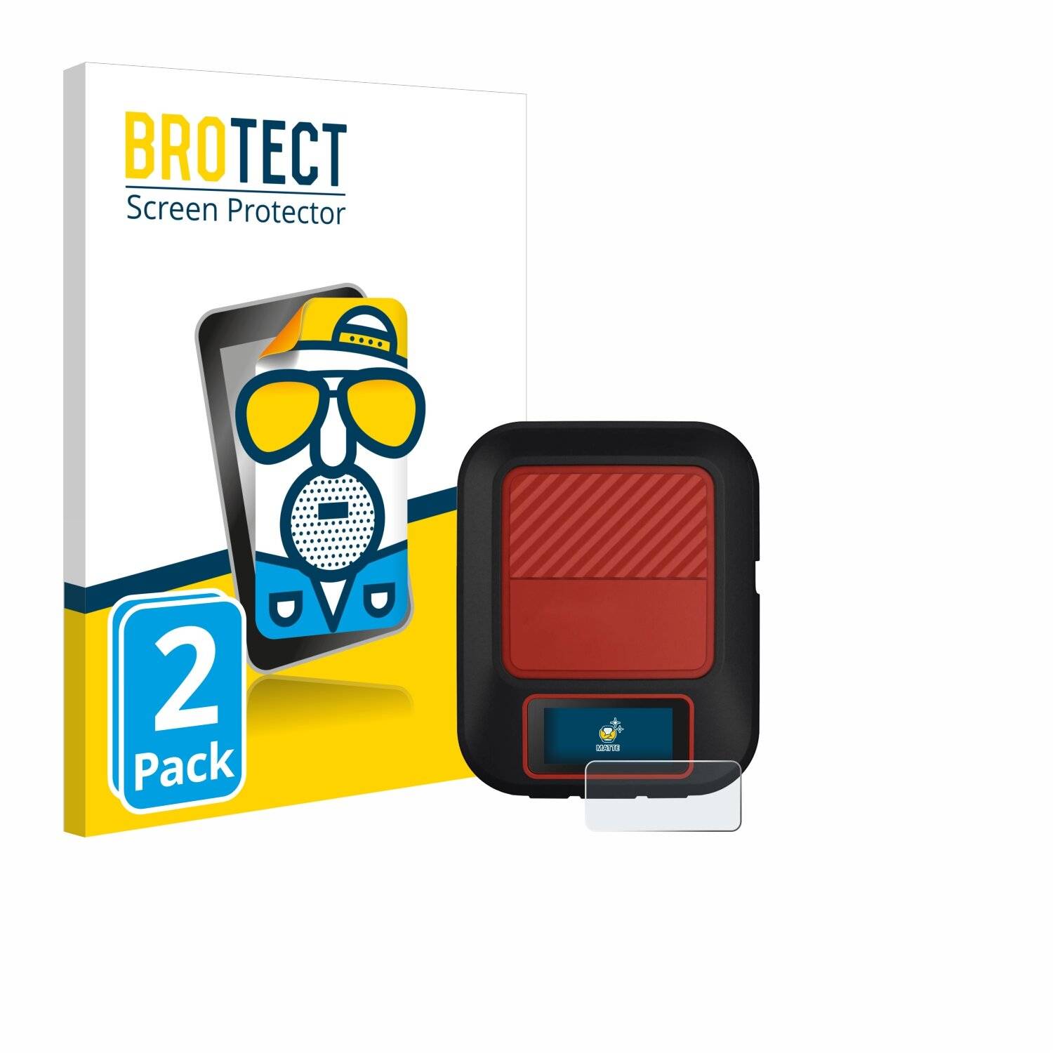 2x BROTECT Entspiegelungs-Folie für Garmin inReach Messenger