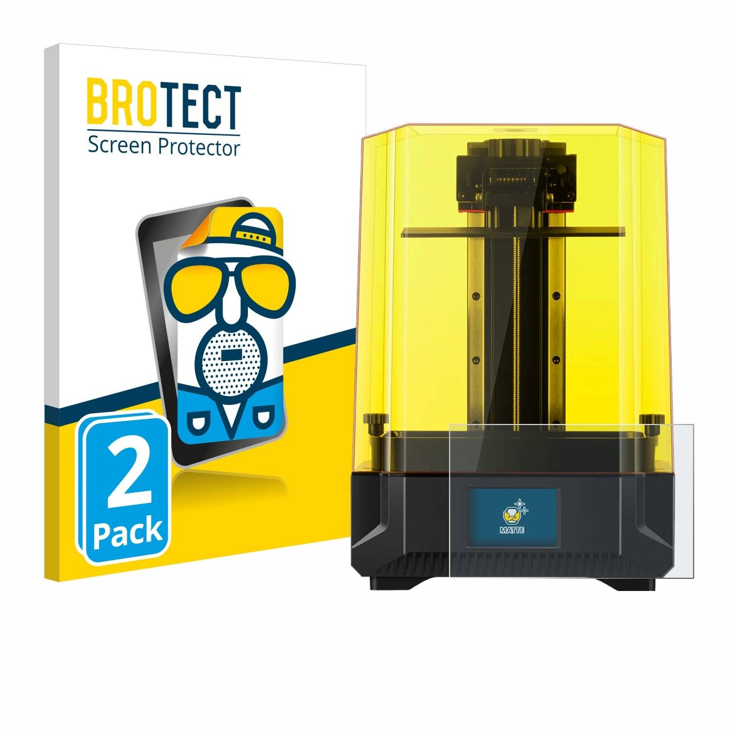2x BROTECT Entspiegelungs-Folie für Anycubic Photon Mono X2 9,1