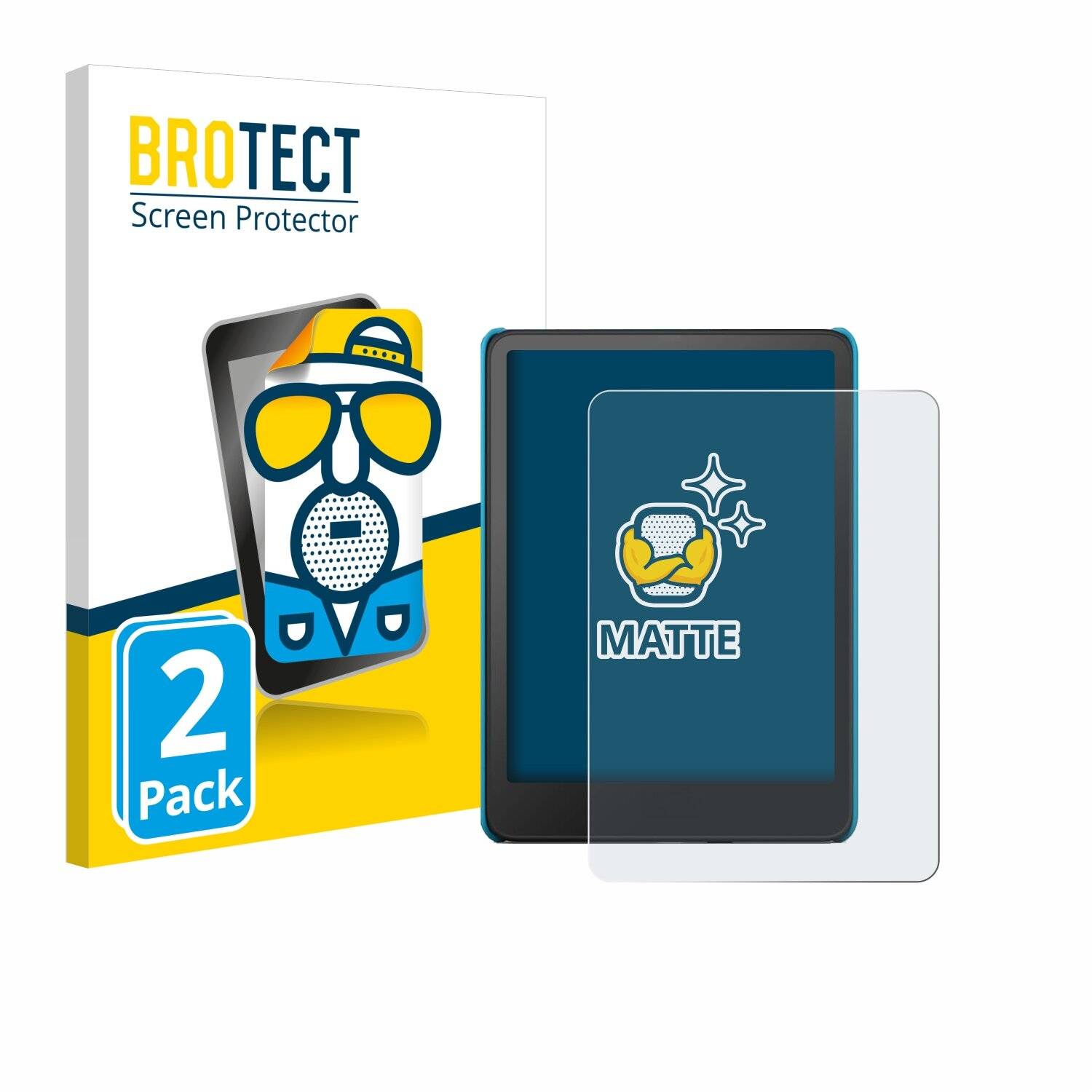 2x BROTECT Entspiegelungs-Folie für Amazon Kindle Paperwhite Kids