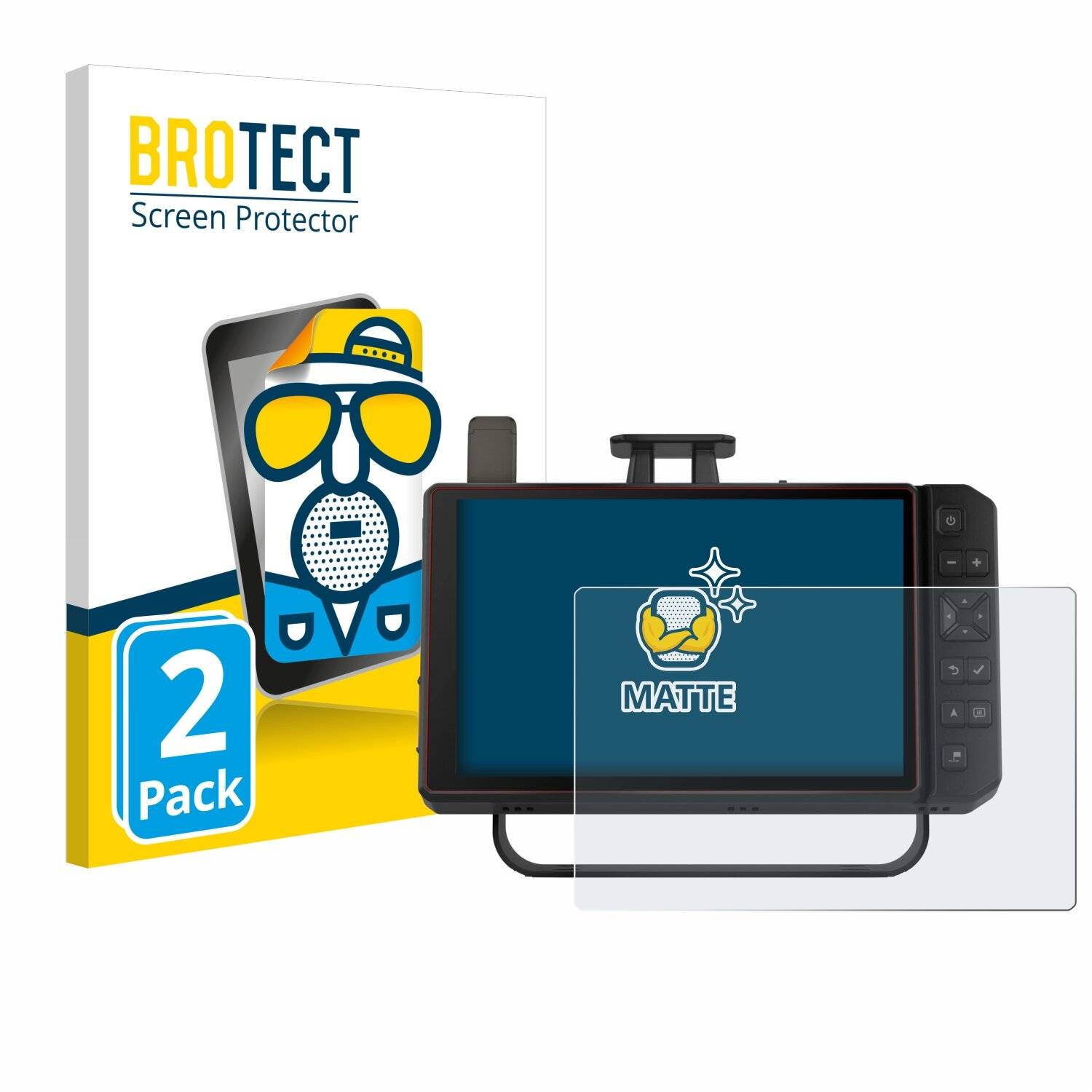 2x BROTECT Entspiegelungs-Folie für Garmin Tread XL Baja Race