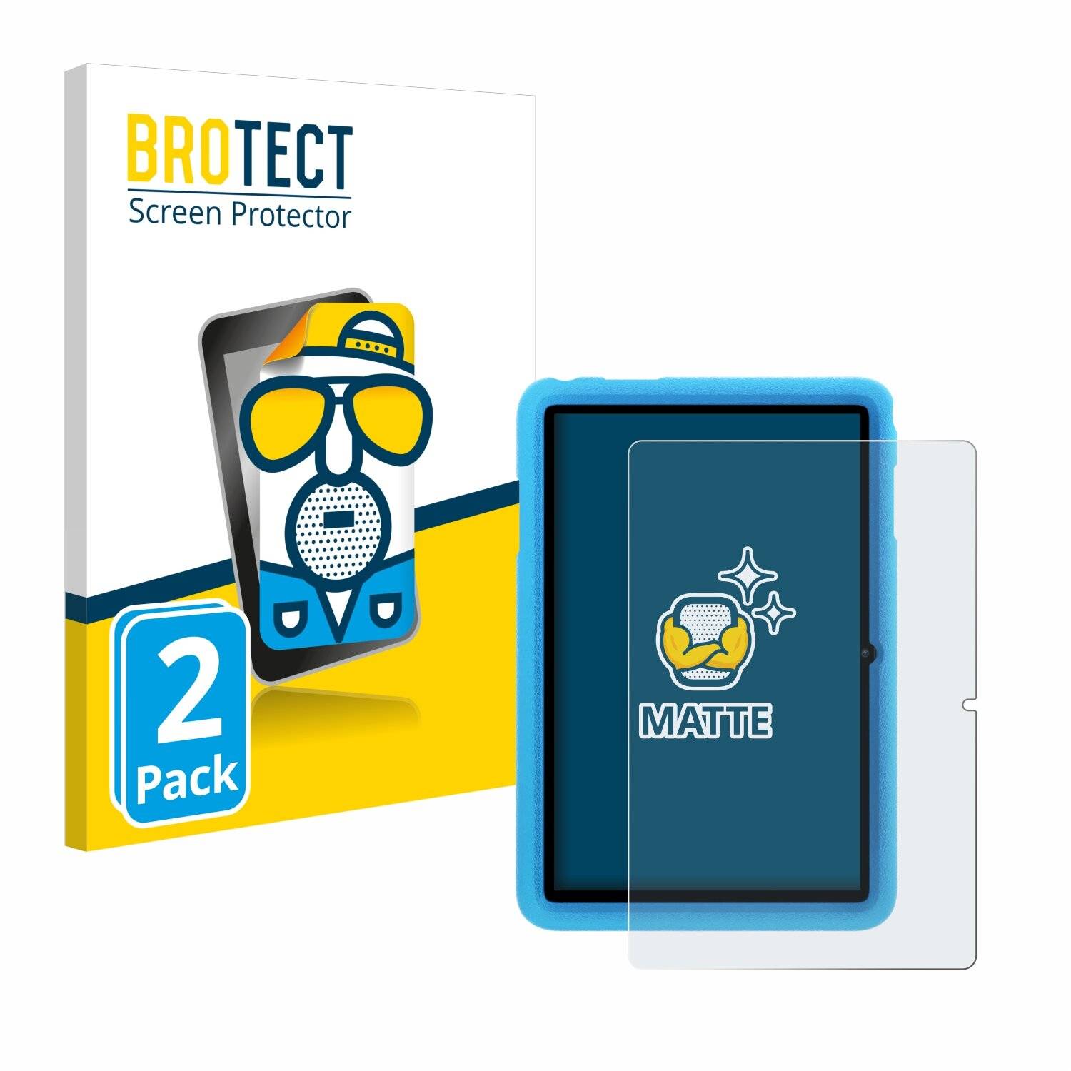 2x BROTECT Entspiegelungs-Folie für Blackview Tab 8