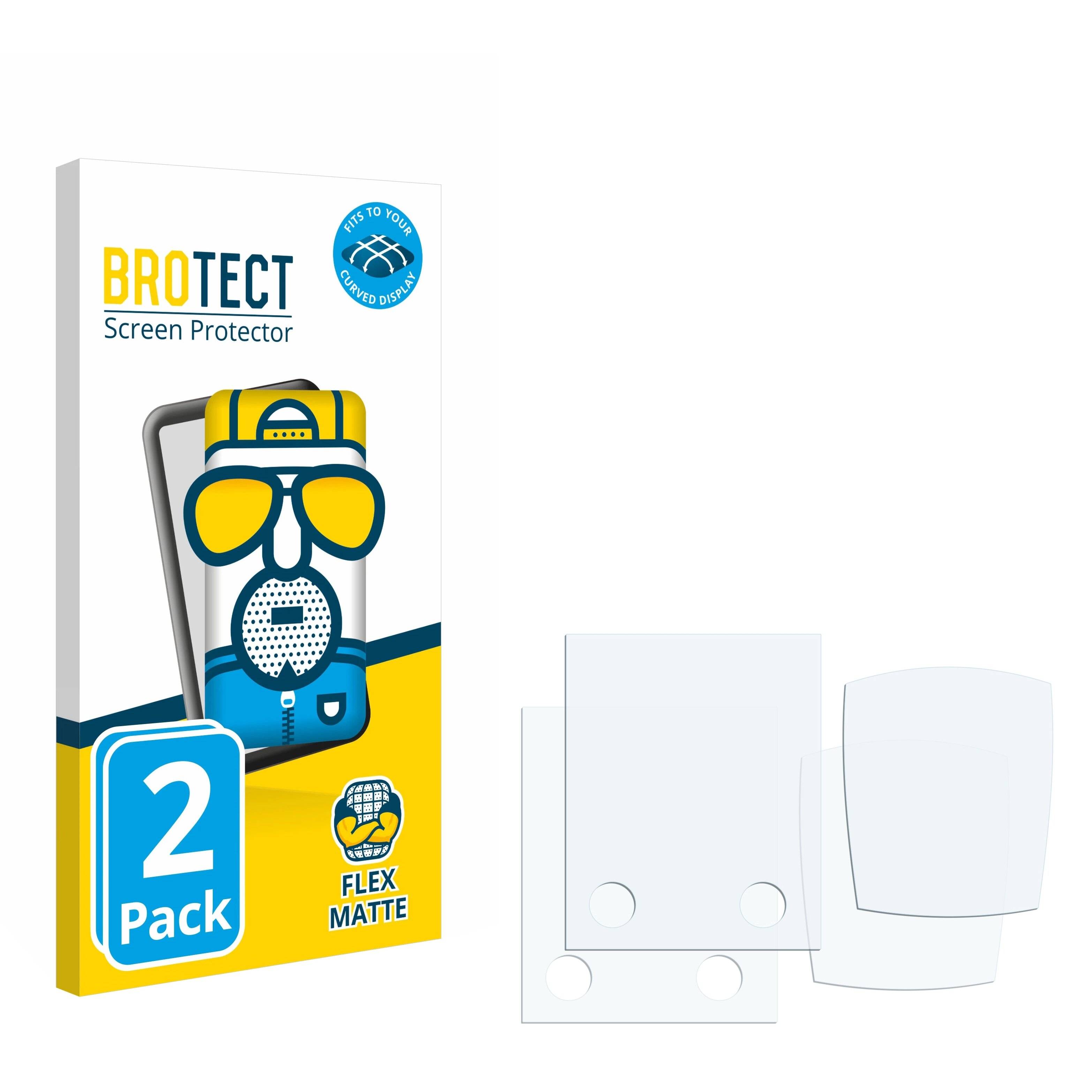 2x BROTECT Flex Matt Full-Screen Folie für PeakTech P
