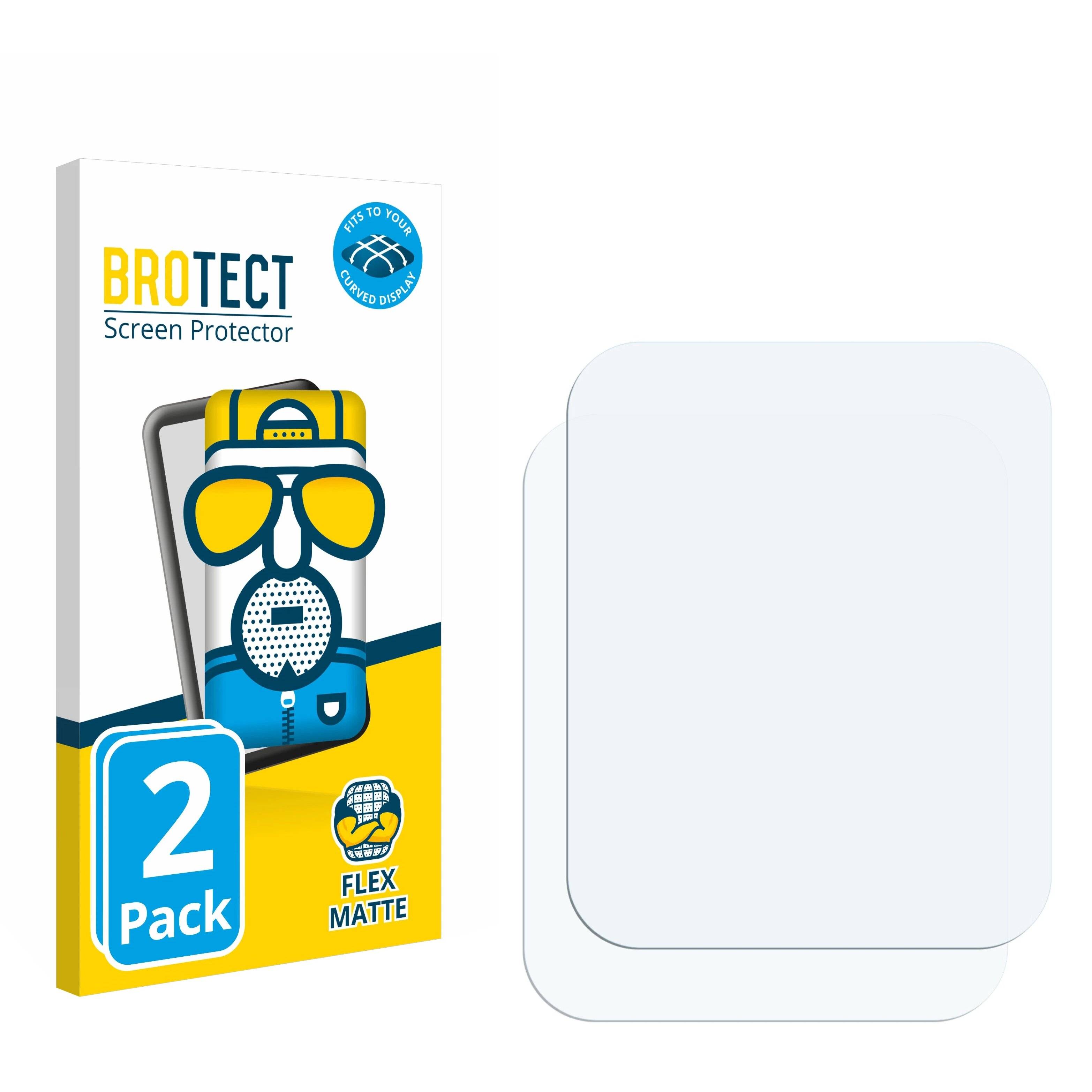 2x BROTECT Flex Matt Full-Screen Folie für Generic