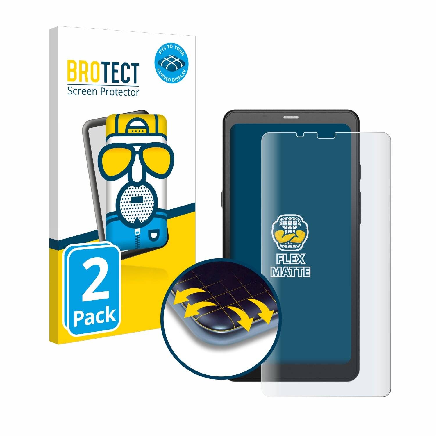 2x BROTECT Flex Matt Full-Screen Folie für Onyx Boox