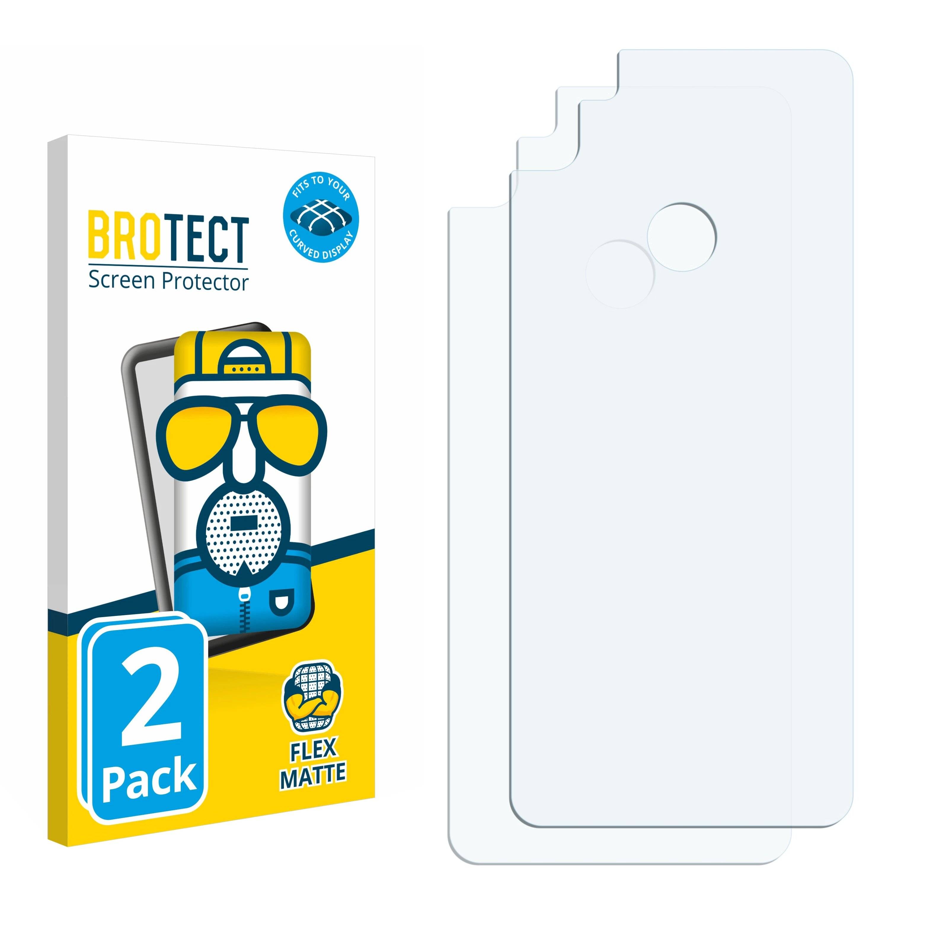 2x BROTECT Flex Matt Full-Screen Folie für Gigaset GS5 PRO SE