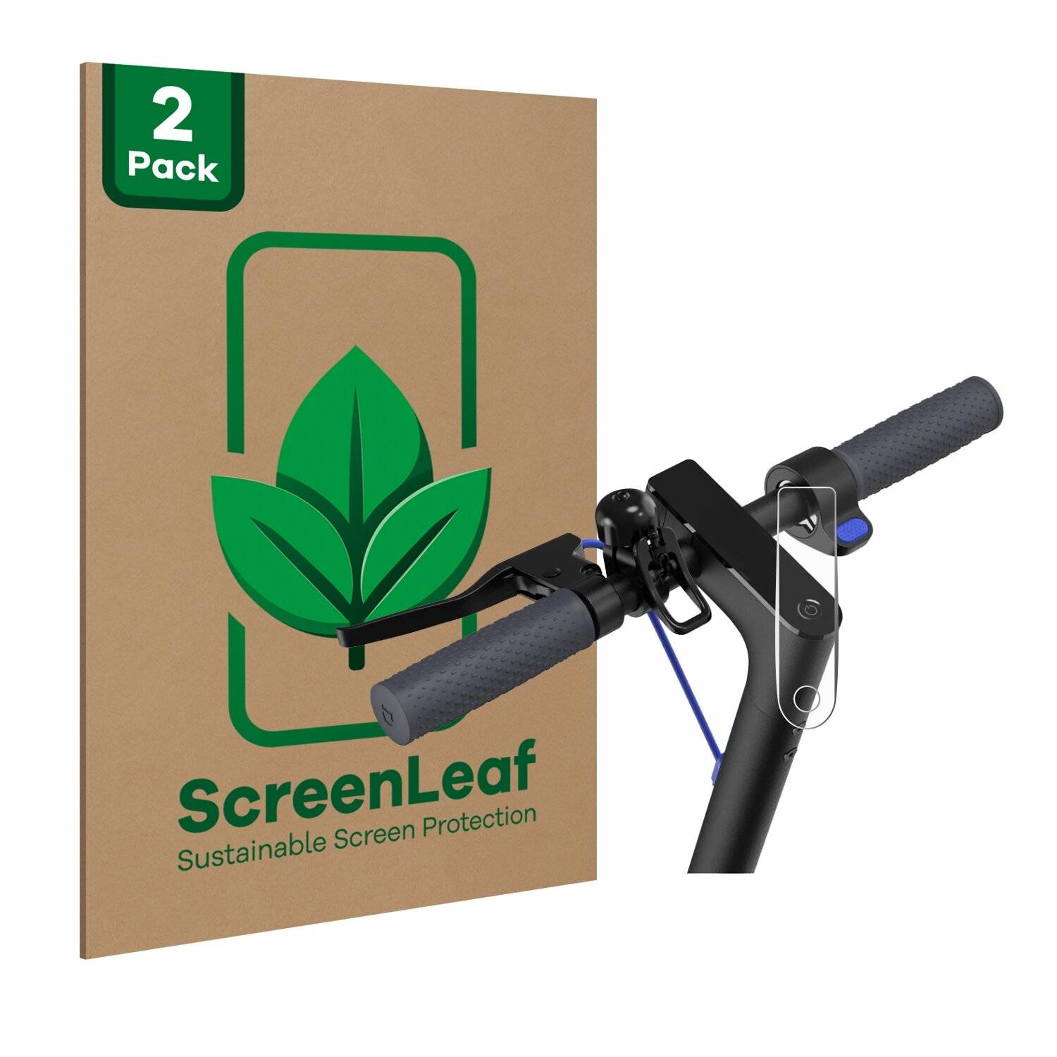 2x ScreenLeaf Clear Nachhaltiger Displayschutz für Xiaomi Mi 4