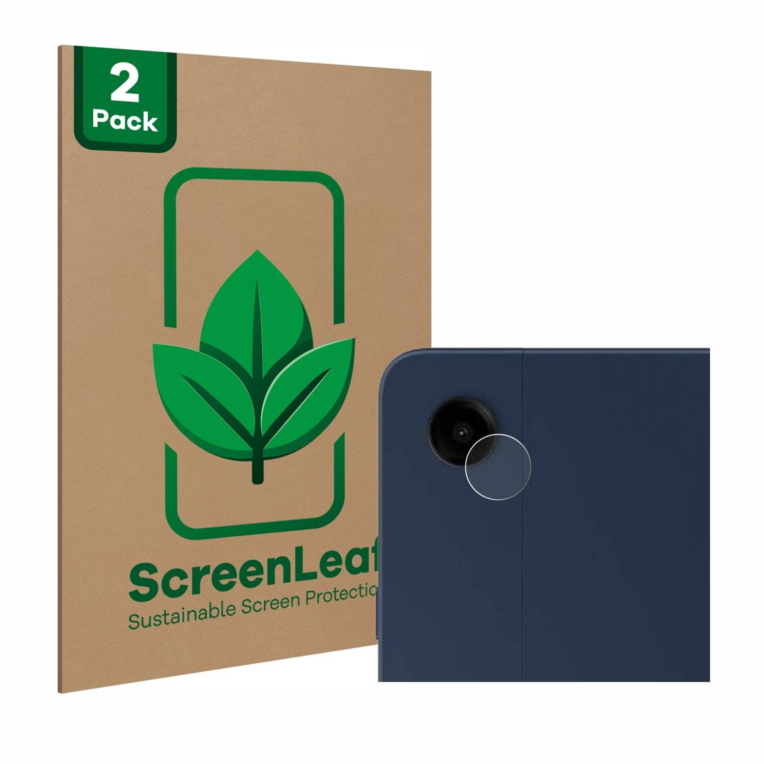 2x ScreenLeaf Clear Nachhaltiger Displayschutz für Samsung Galaxy Tab A9 Plus WiFi (NUR