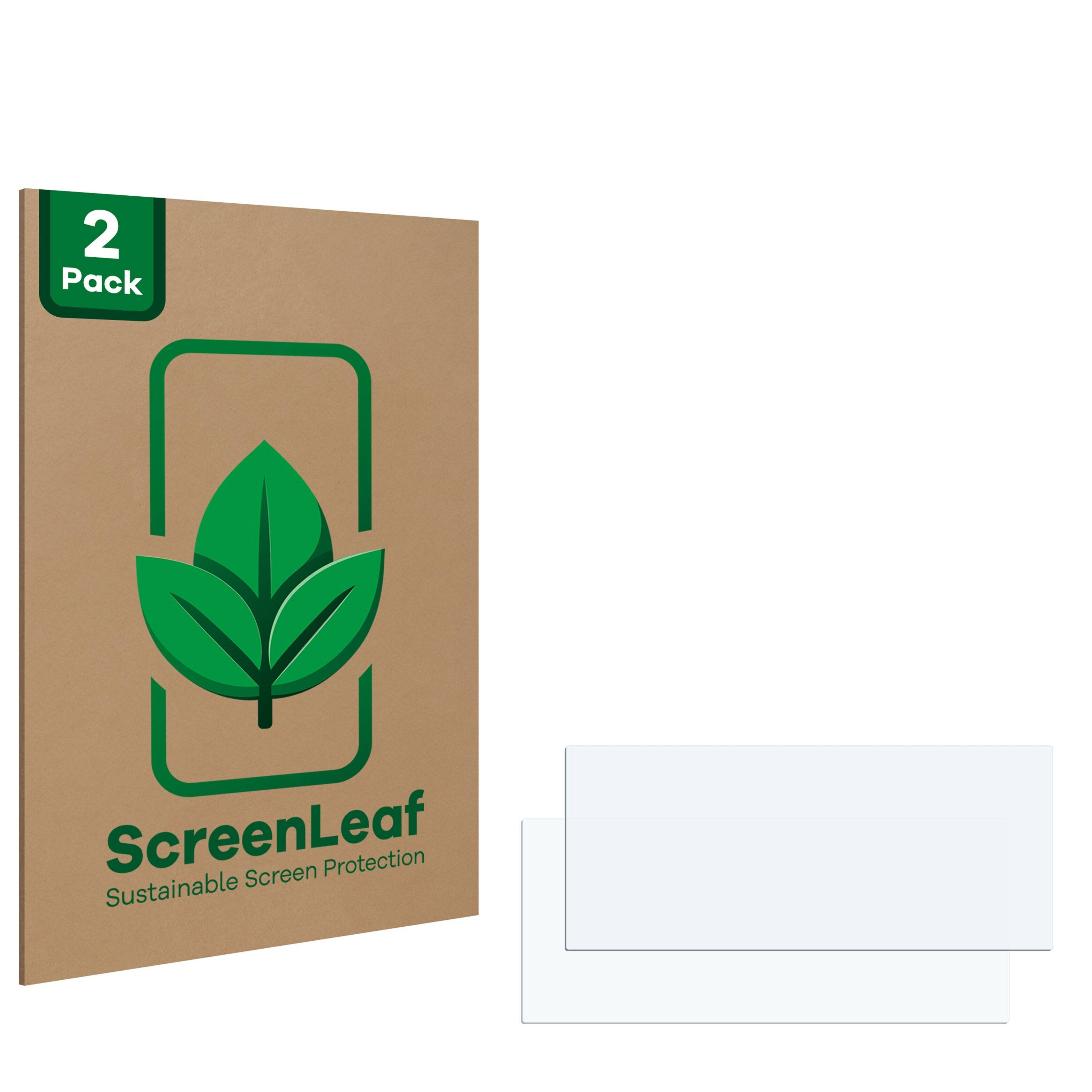 2x ScreenLeaf Clear Nachhaltiger Displayschutz für Teenage Engineering PO-33