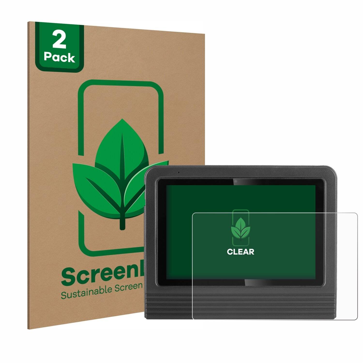 2x ScreenLeaf Clear Nachhaltiger Displayschutz für Launch X431 V + Pro