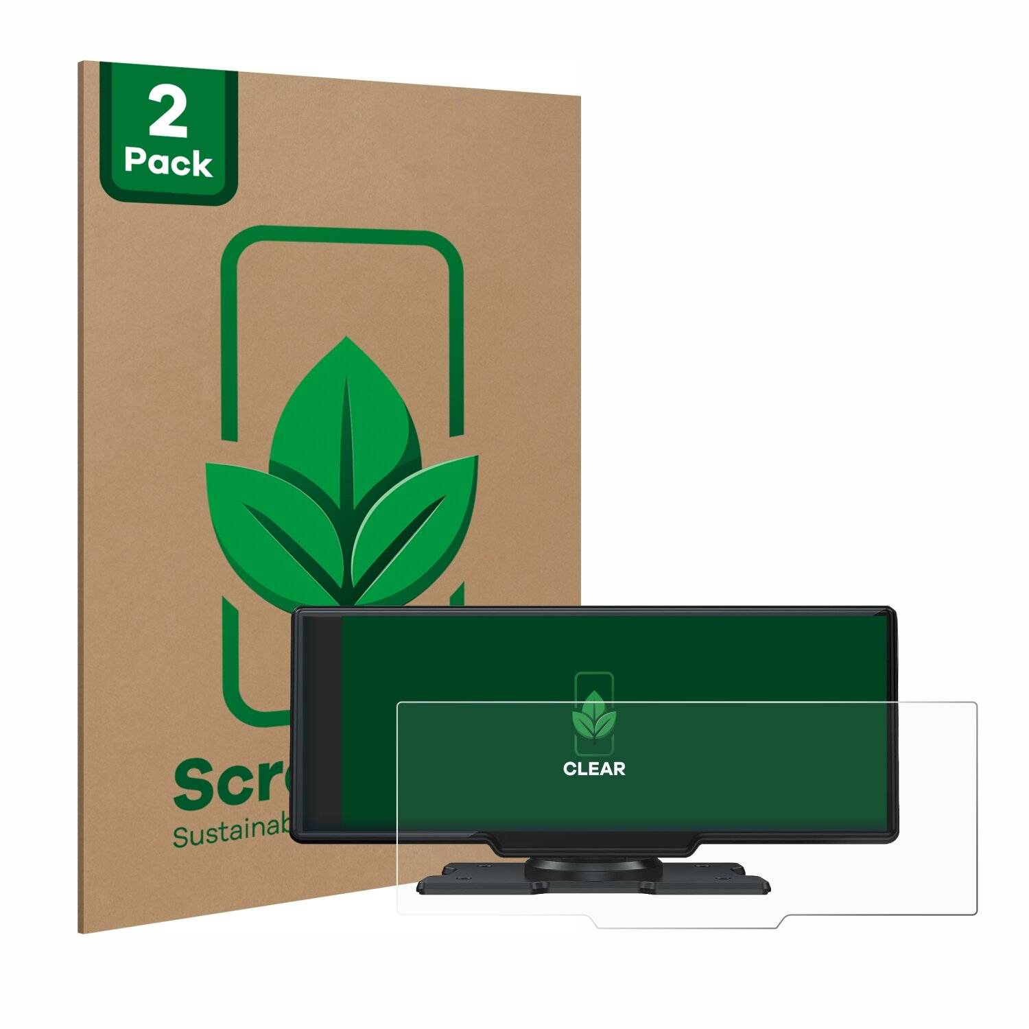 2x ScreenLeaf Clear Nachhaltiger Displayschutz für Lamto 9.26 wireless