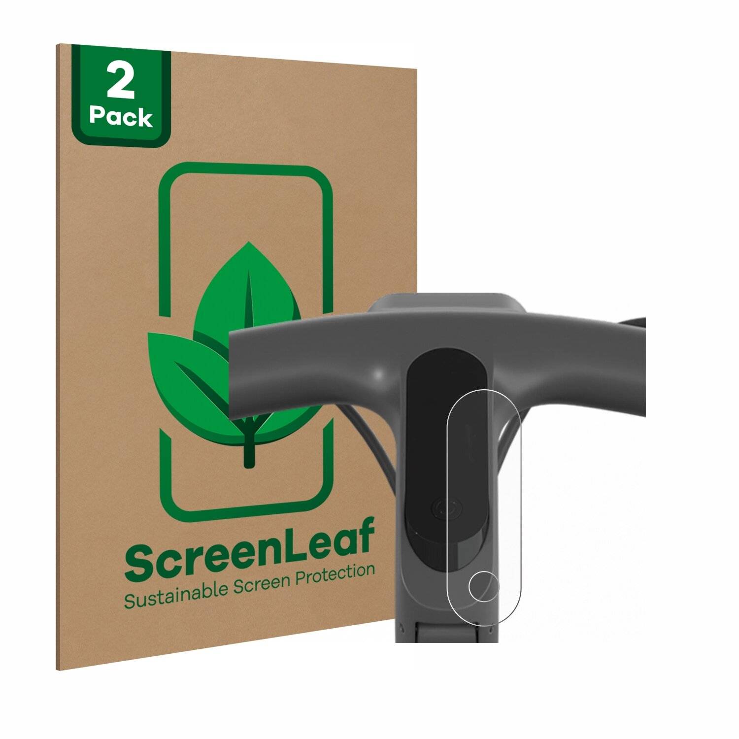 2x ScreenLeaf Clear Nachhaltiger Displayschutz für Egret Ey