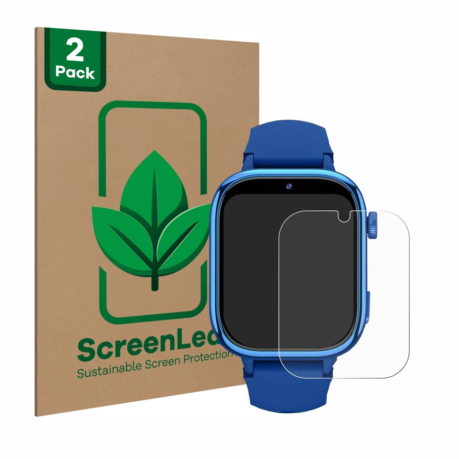 2x ScreenLeaf Clear Nachhaltiger Displayschutz für TotsyFun