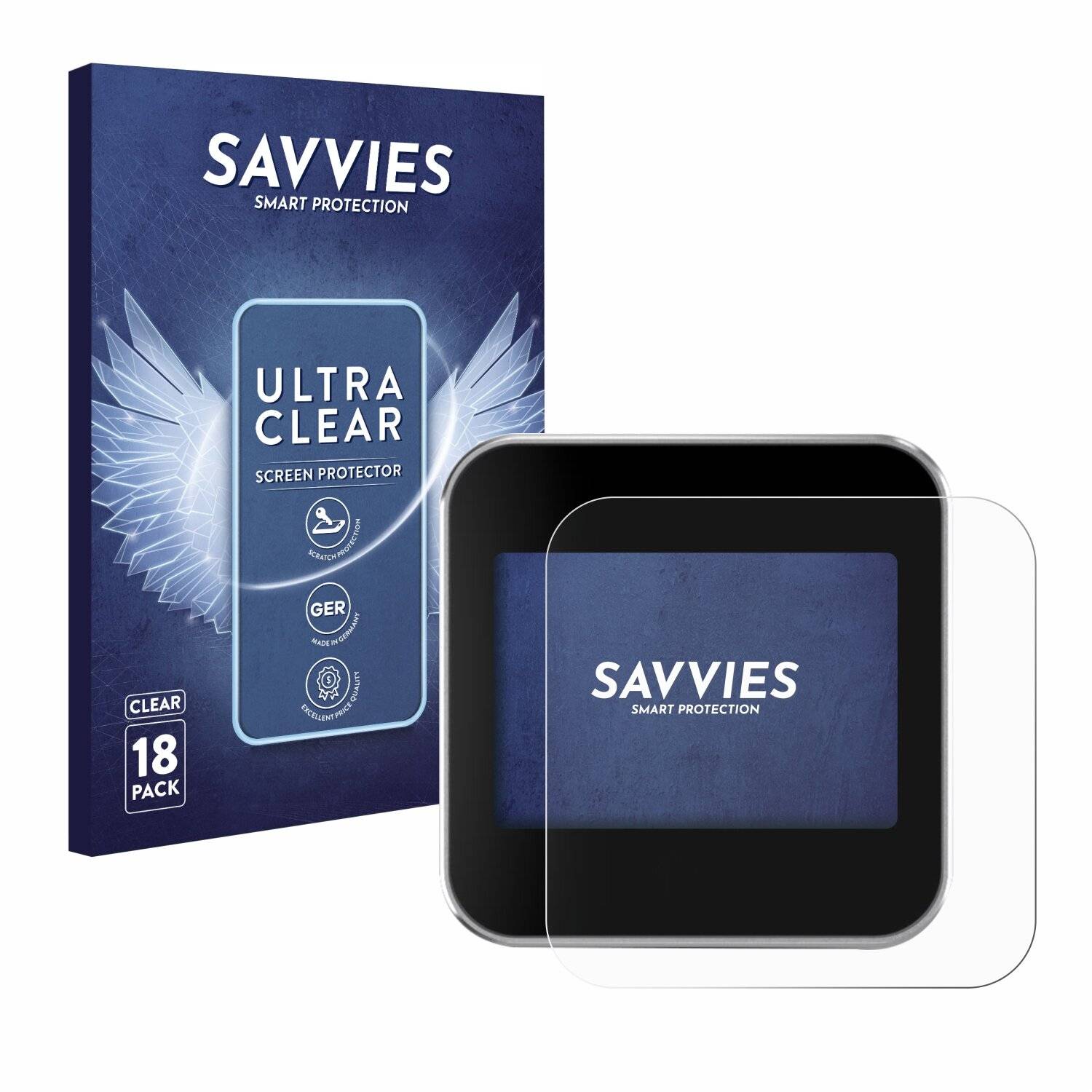 18x Savvies Displayschutz-Folie für eve