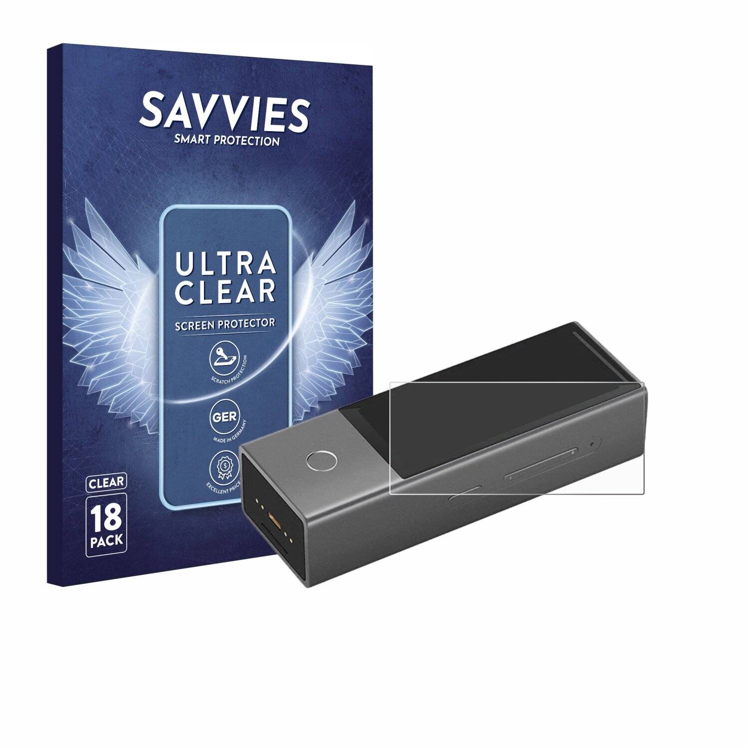 18x Savvies Displayschutz-Folie für Timekettle