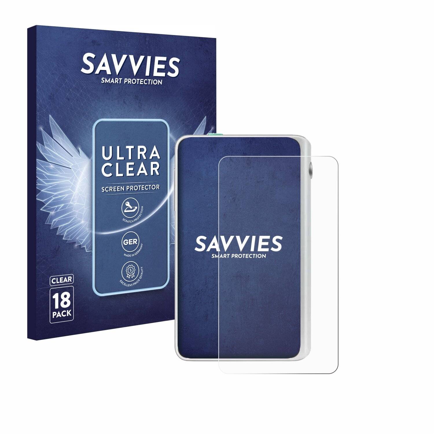 18x Savvies Displayschutz-Folie für Timekettle Fluentalk T1