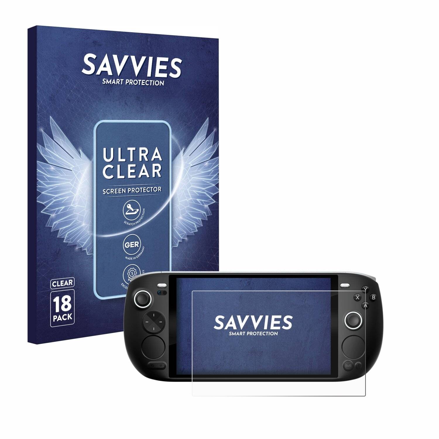 18x Savvies Displayschutz-Folie für Ayaneo