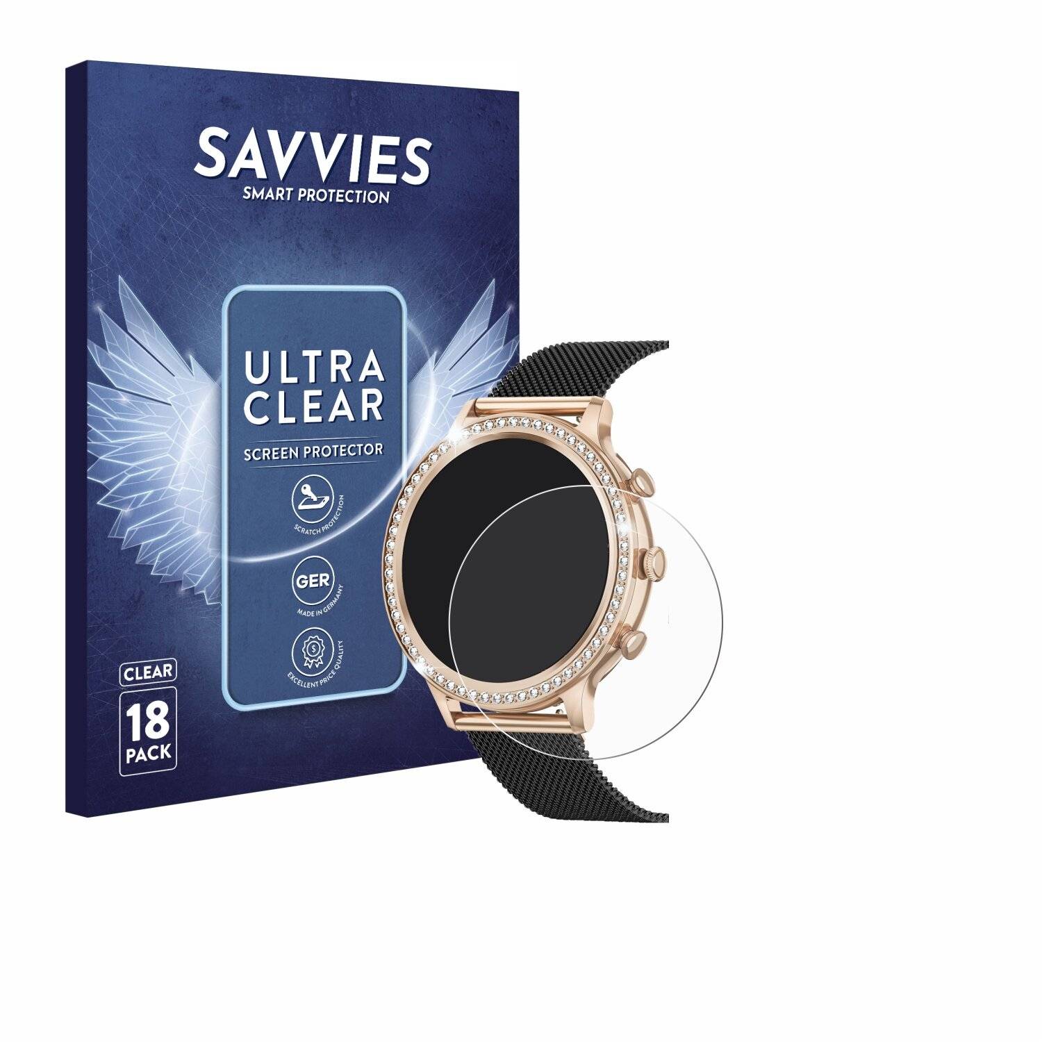 18x Savvies Displayschutz-Folie für Xinghesf i70