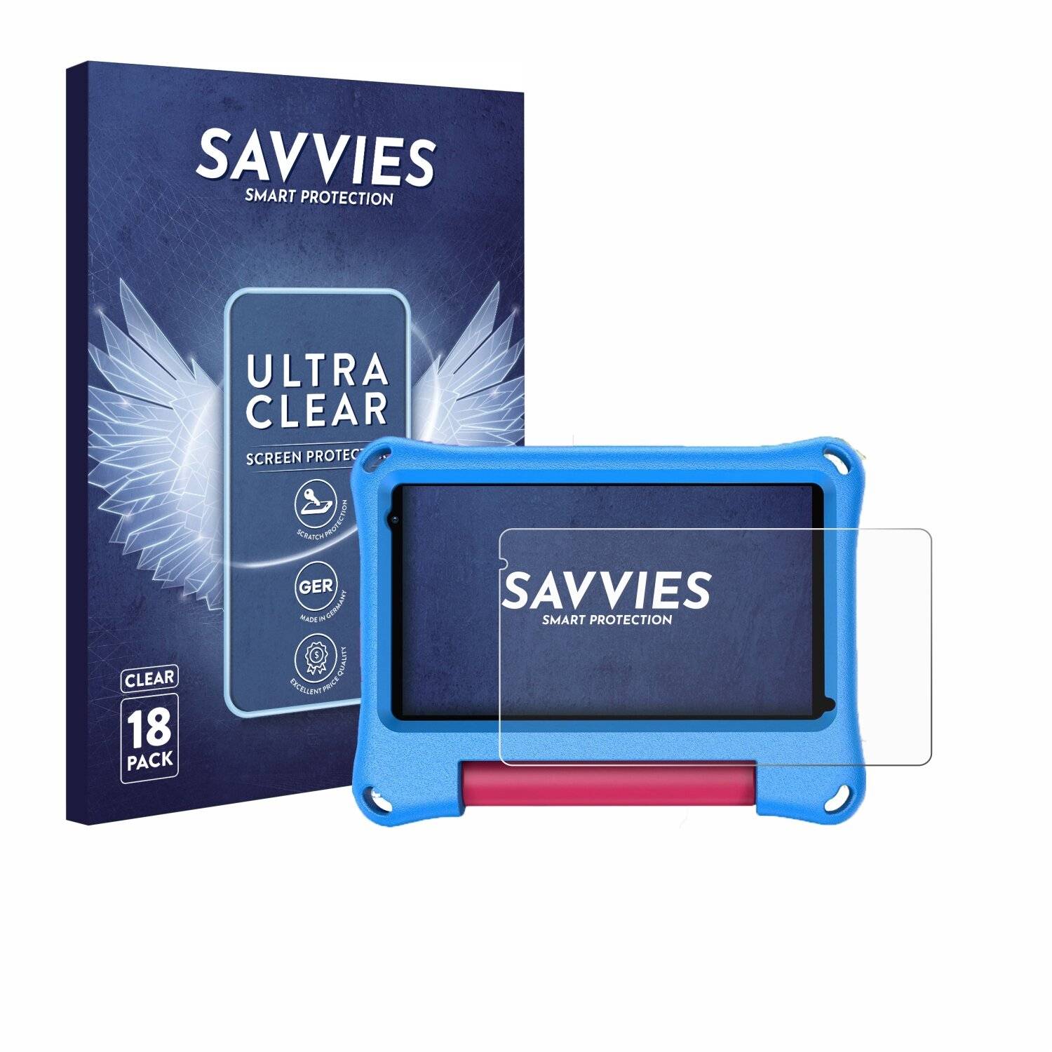18x Savvies Displayschutz-Folie für Vasoun M7