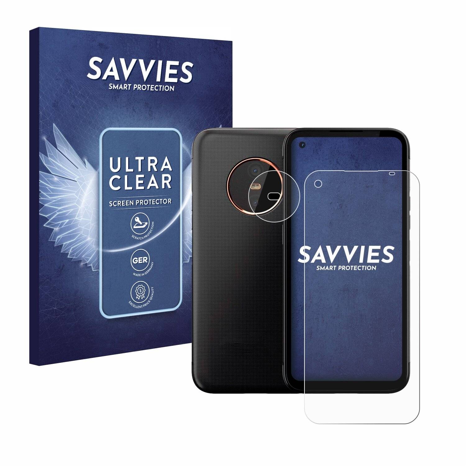 18x Savvies Displayschutz-Folie für Gigaset GX6 Pro